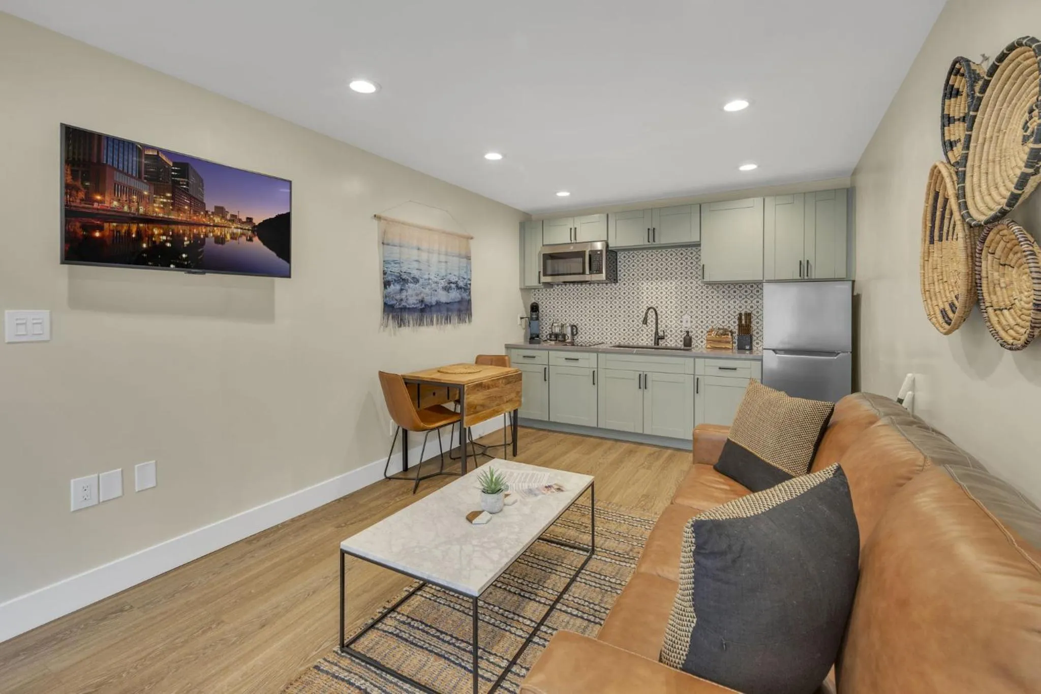 Living room in The Marbella