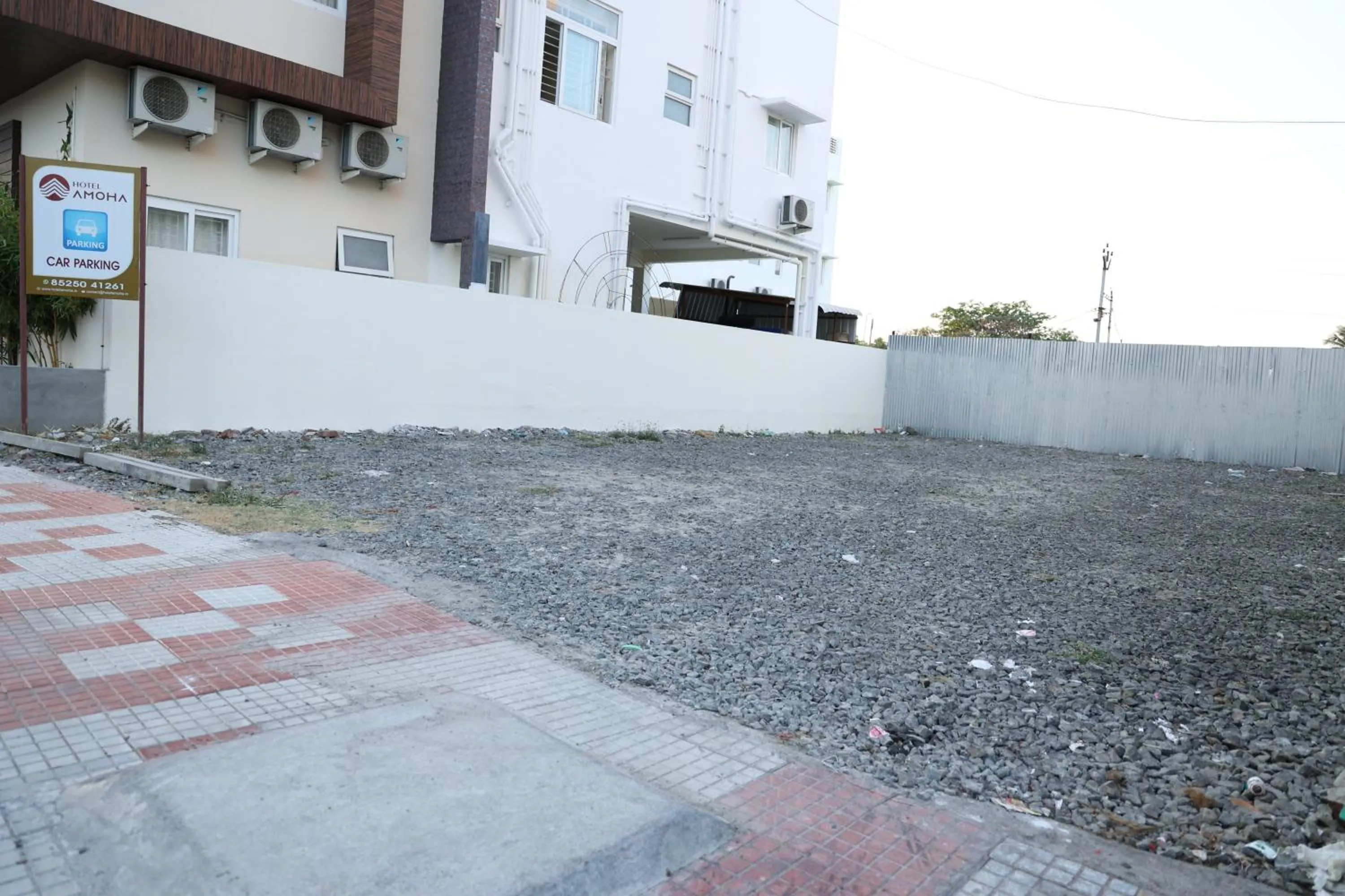 Parking in Hotel Amoha