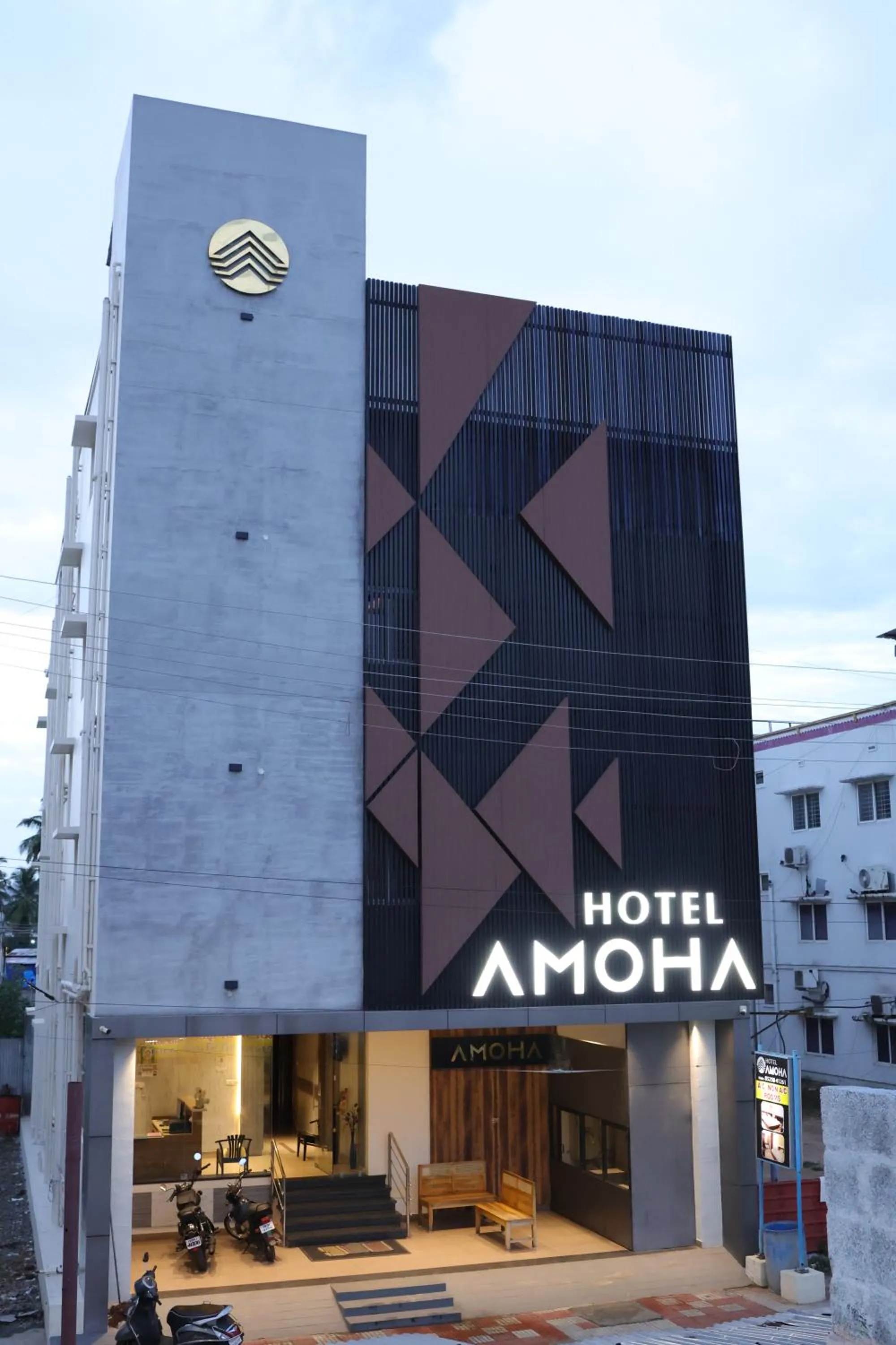 Facade/entrance in Hotel Amoha