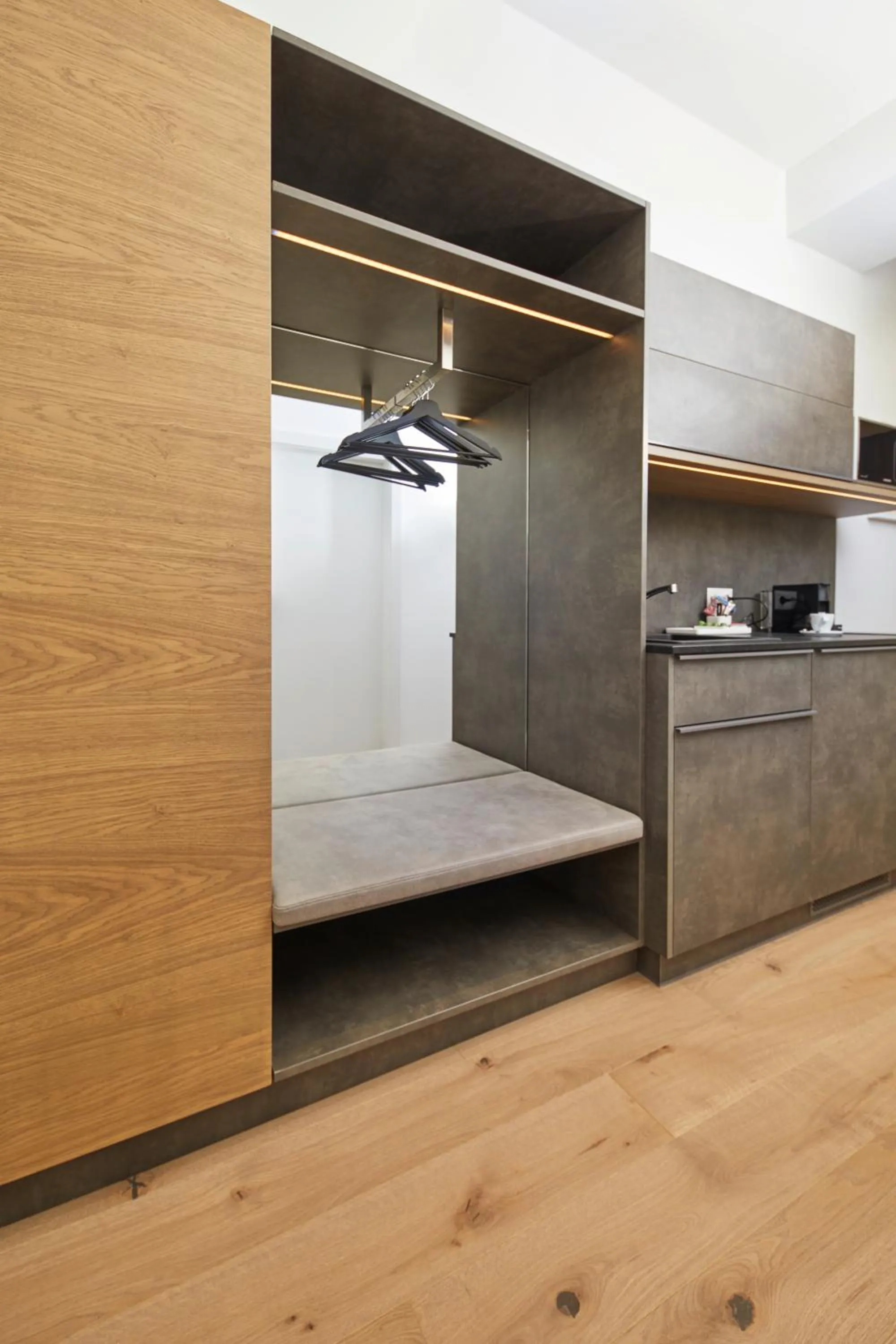 Kitchen or kitchenette in Hotel Gösser Bräu