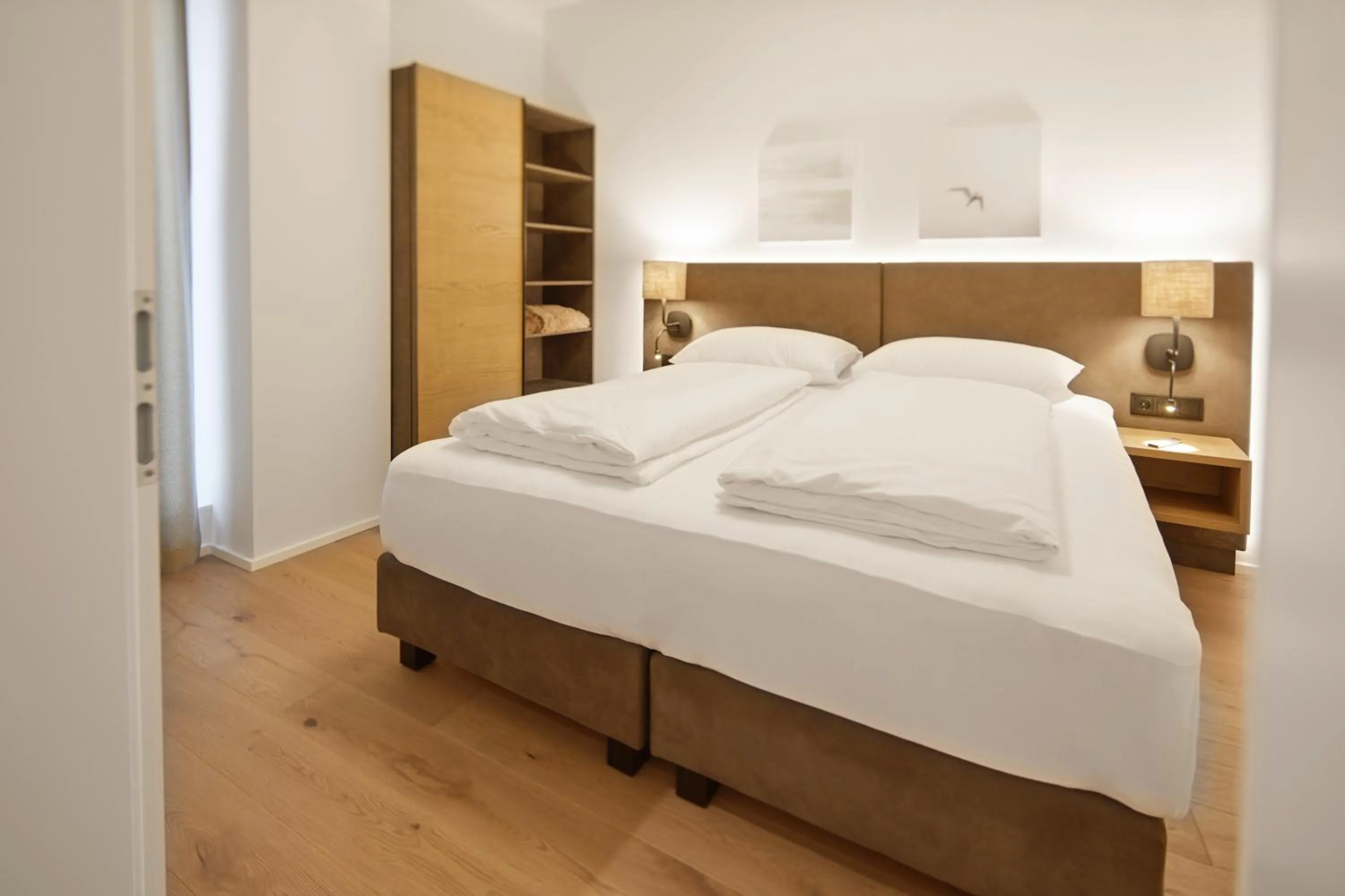 Photo of the whole room, Bed in Hotel Gösser Bräu