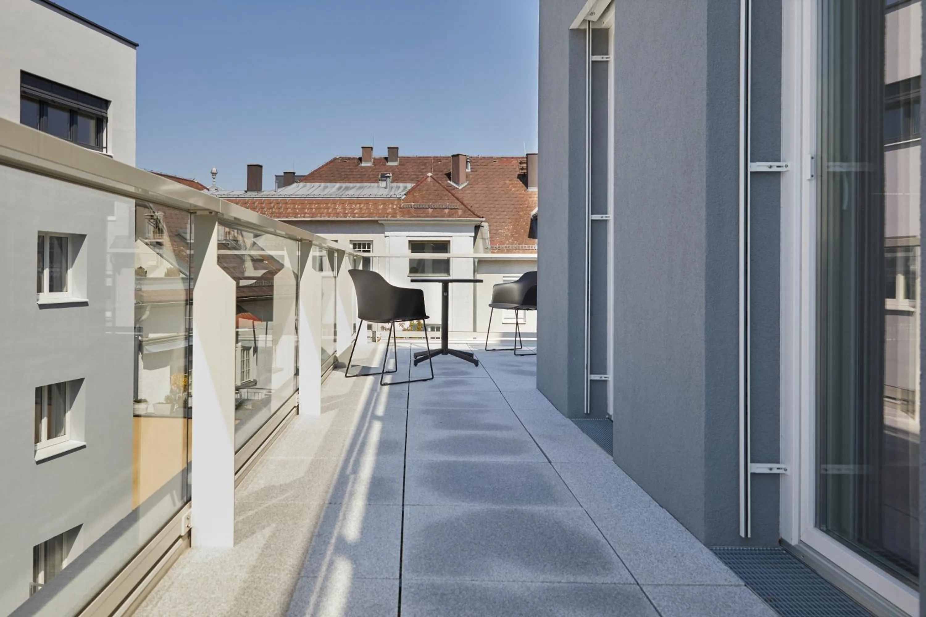 Balcony/Terrace in Hotel Gösser Bräu