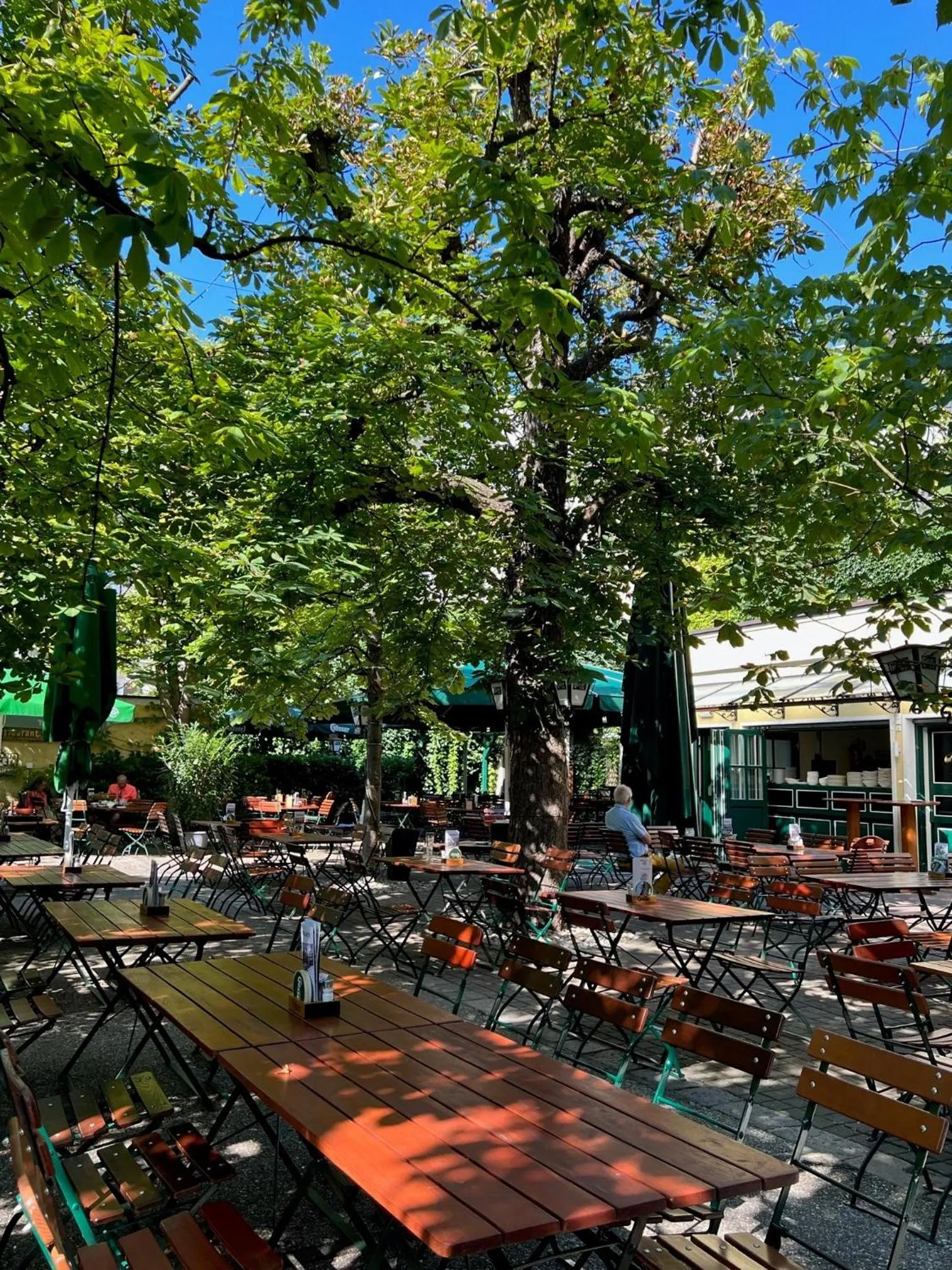 Garden in Hotel Gösser Bräu