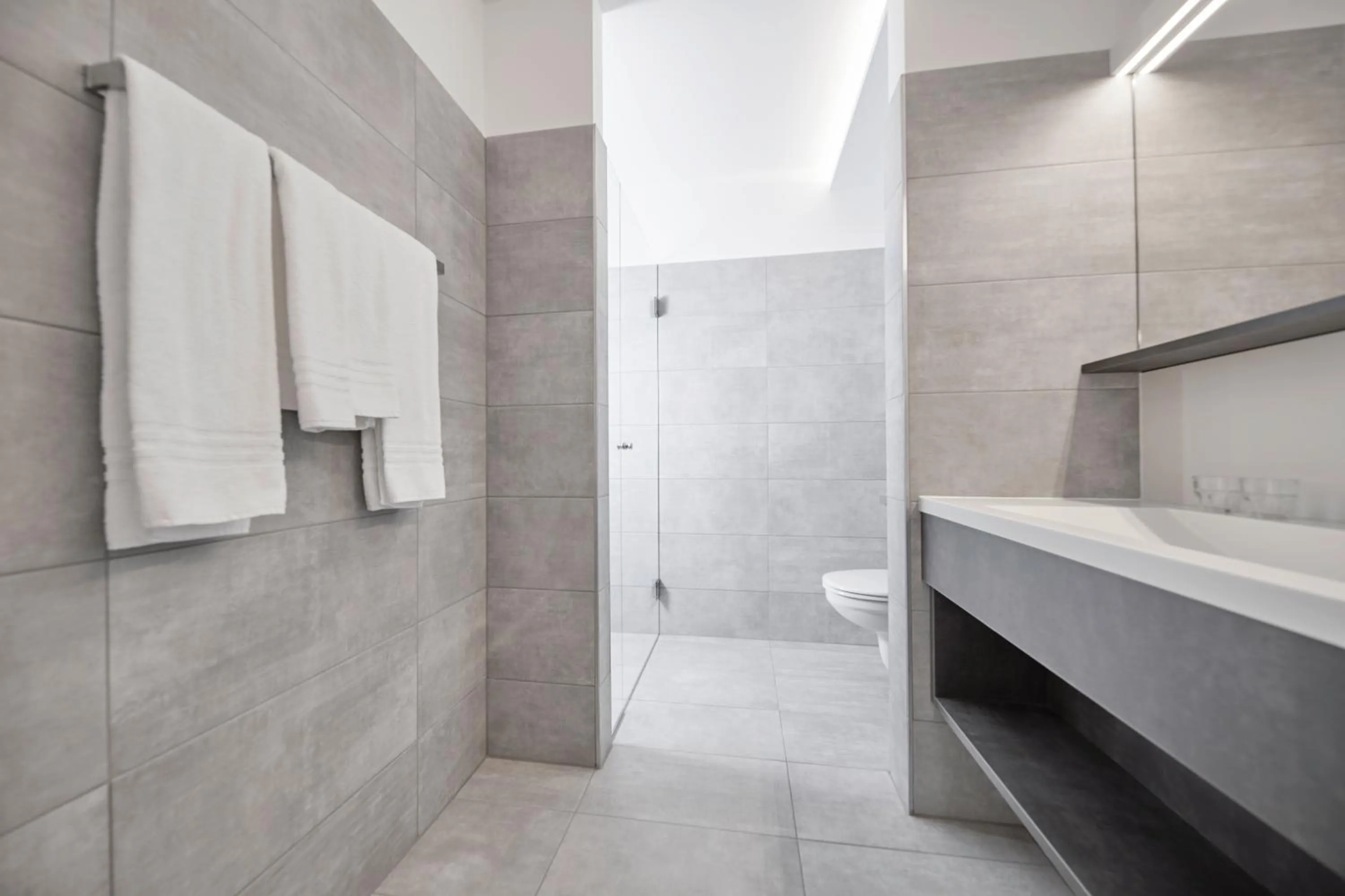 Bathroom in Hotel Gösser Bräu