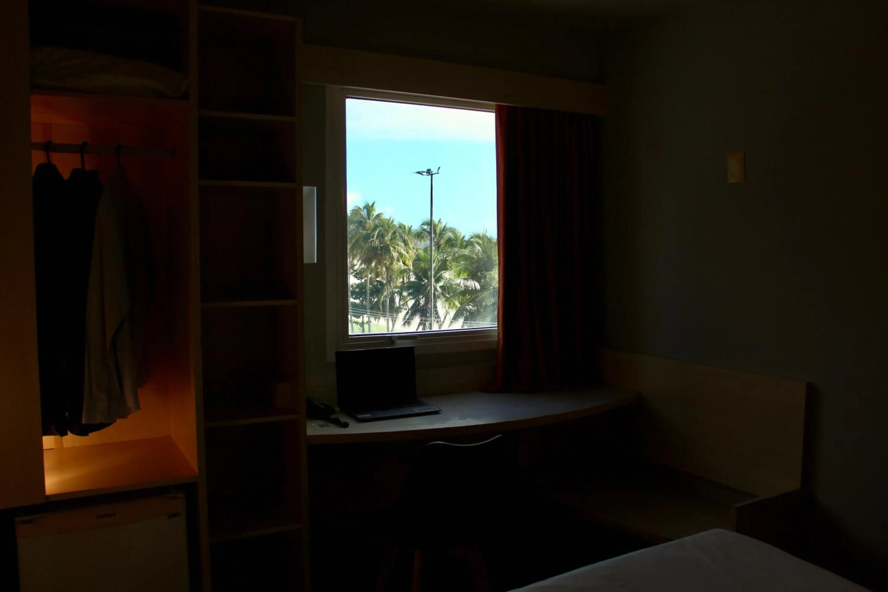View (from property/room), Bed in Ibis Joao Pessoa Praia