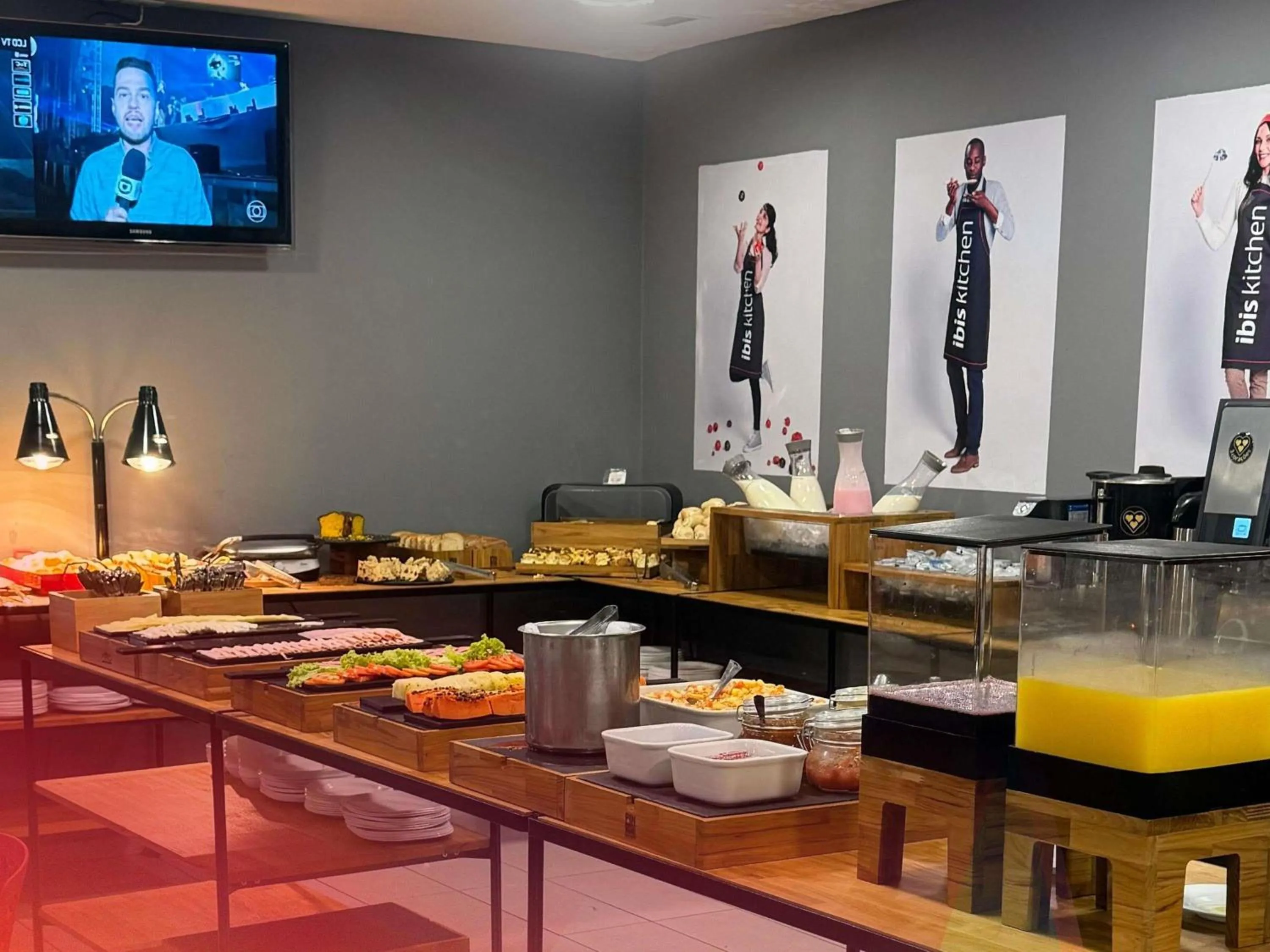 Breakfast in ibis Santos Gonzaga Praia