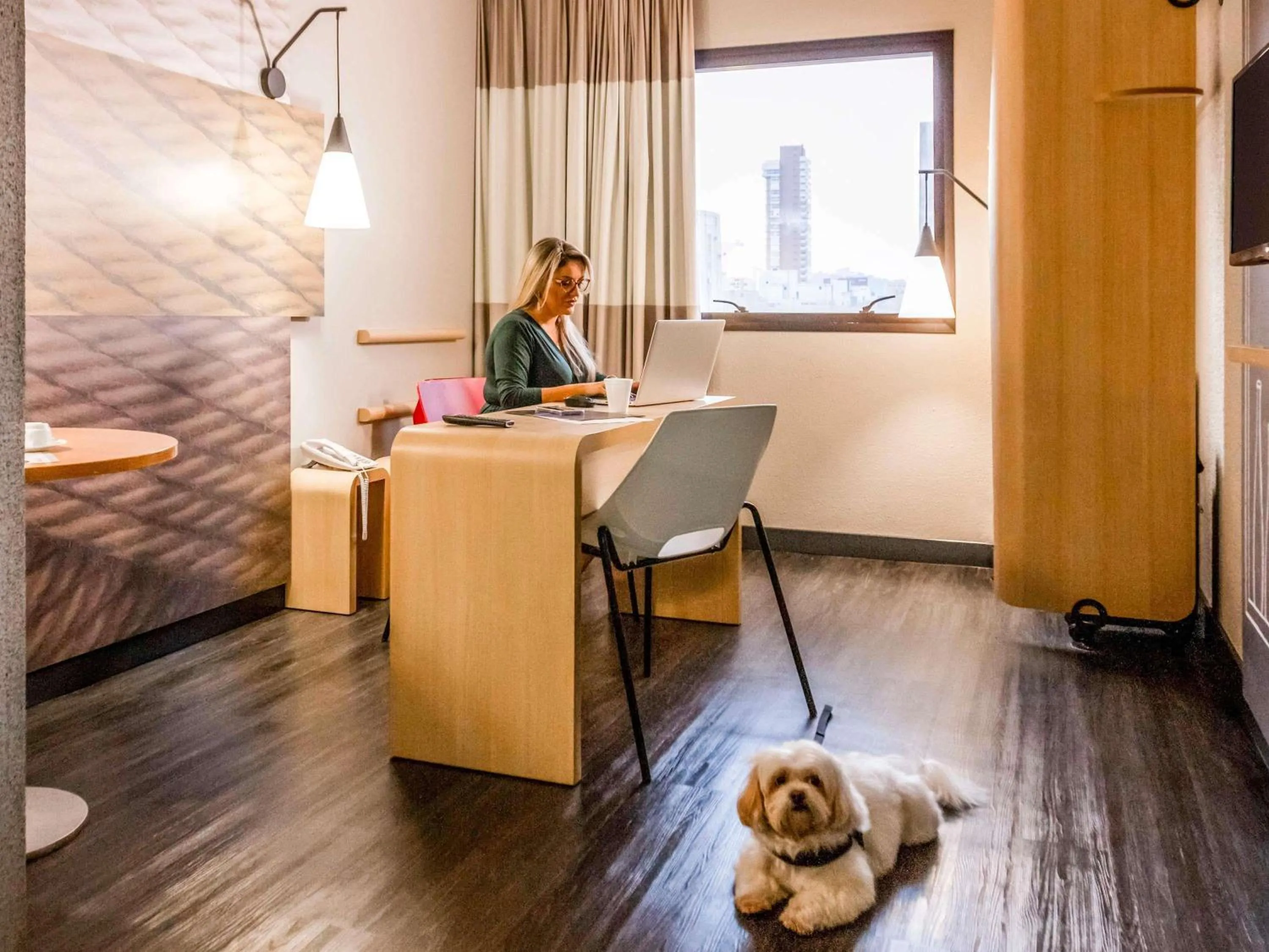 Bedroom in ibis Santos Gonzaga Praia