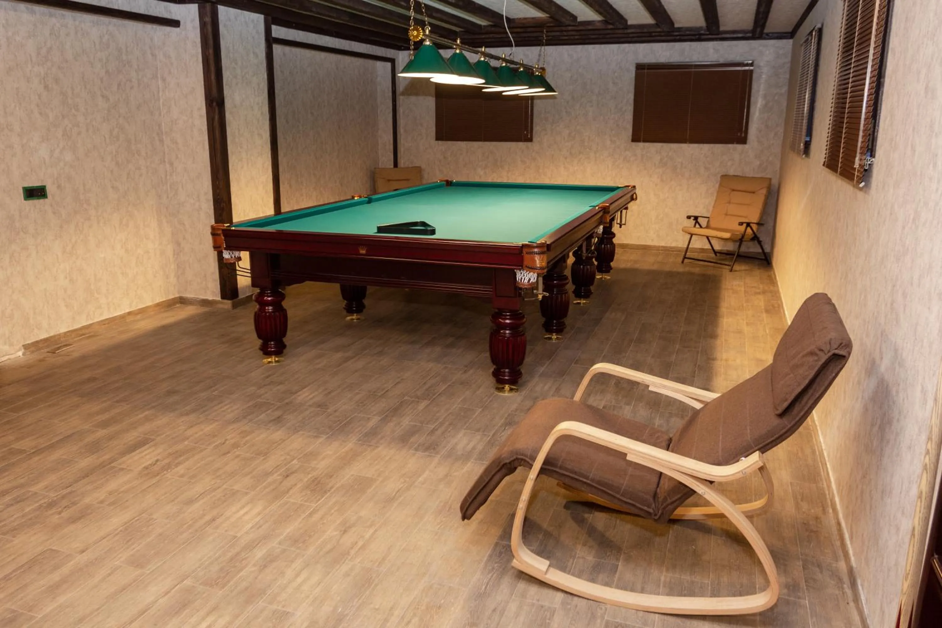 Game Room in Quba Vadi Chalet Hotel