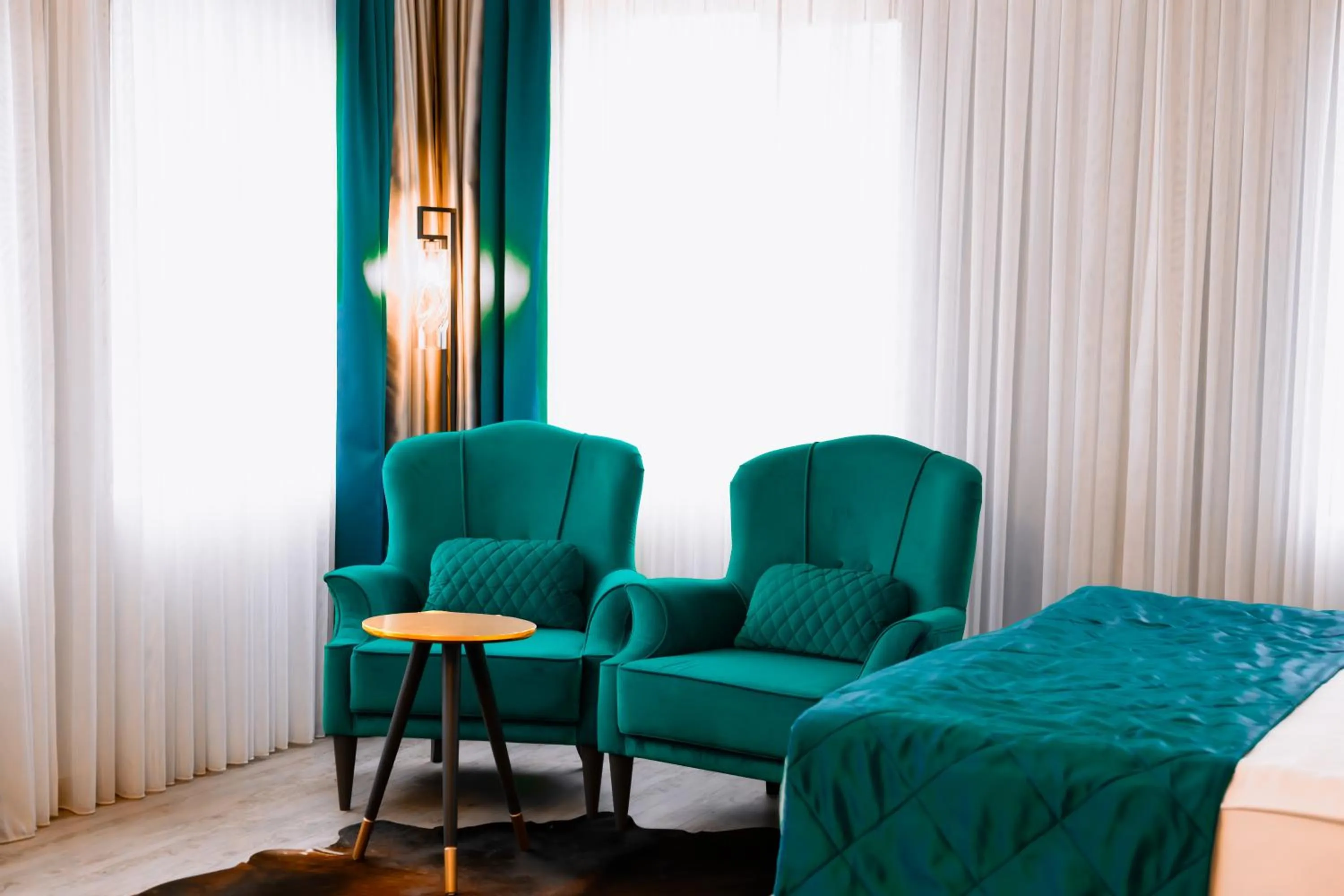 Living room in Quba Vadi Chalet Hotel