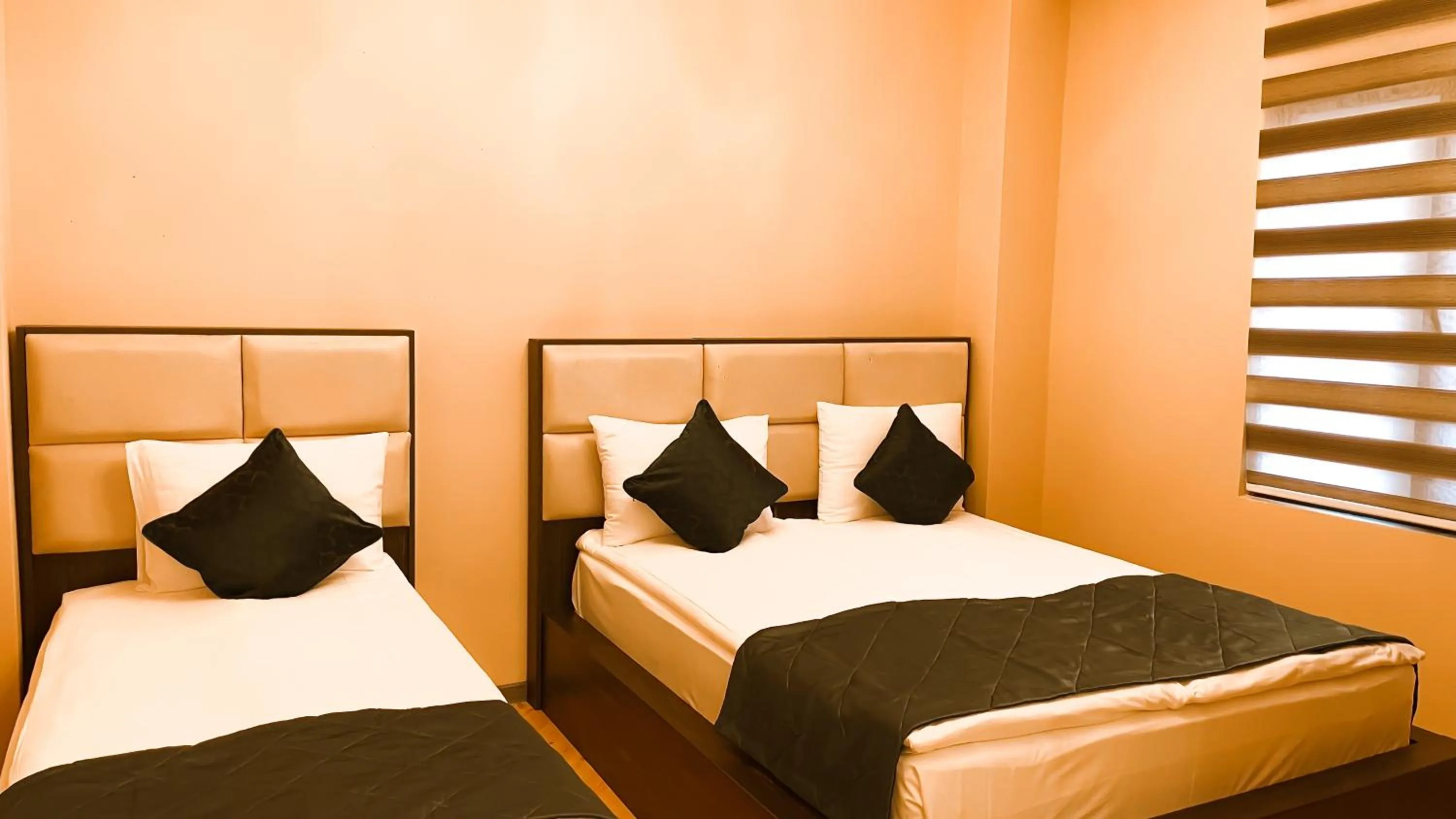 Bed in Quba Vadi Chalet Hotel