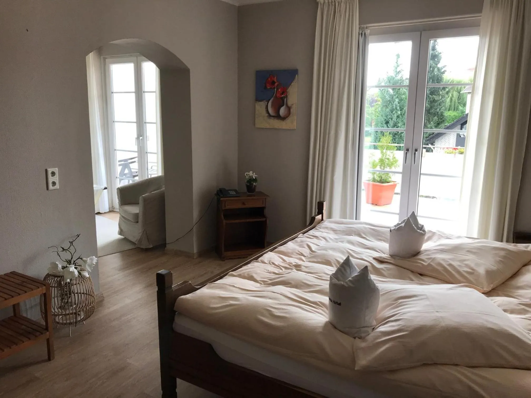 Bed in Teutonia Hotel