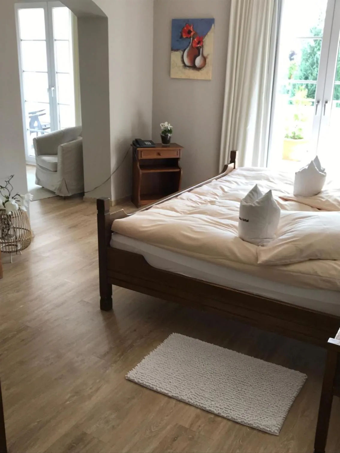 Bed in Teutonia Hotel