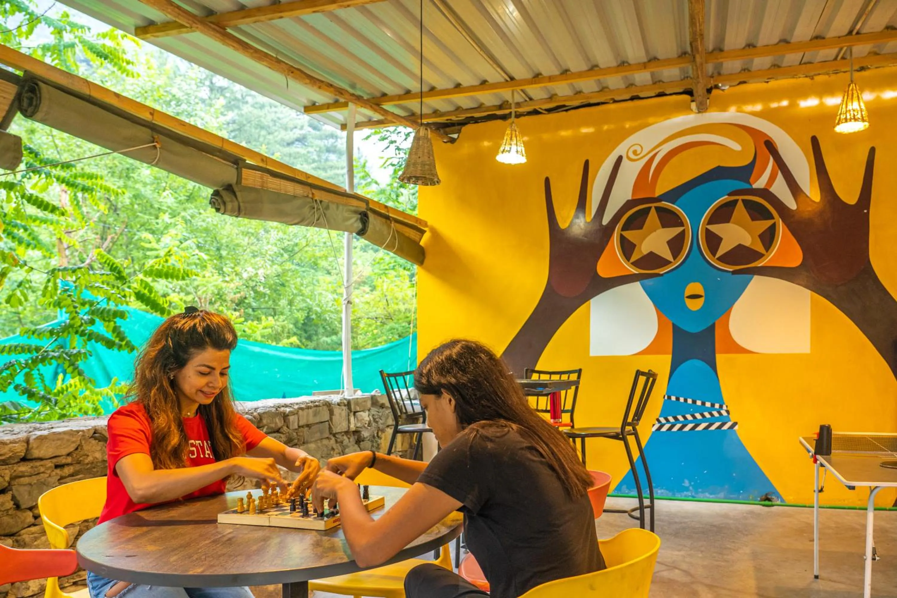 Game Room in Whoopers Boutique Resort Jibhi