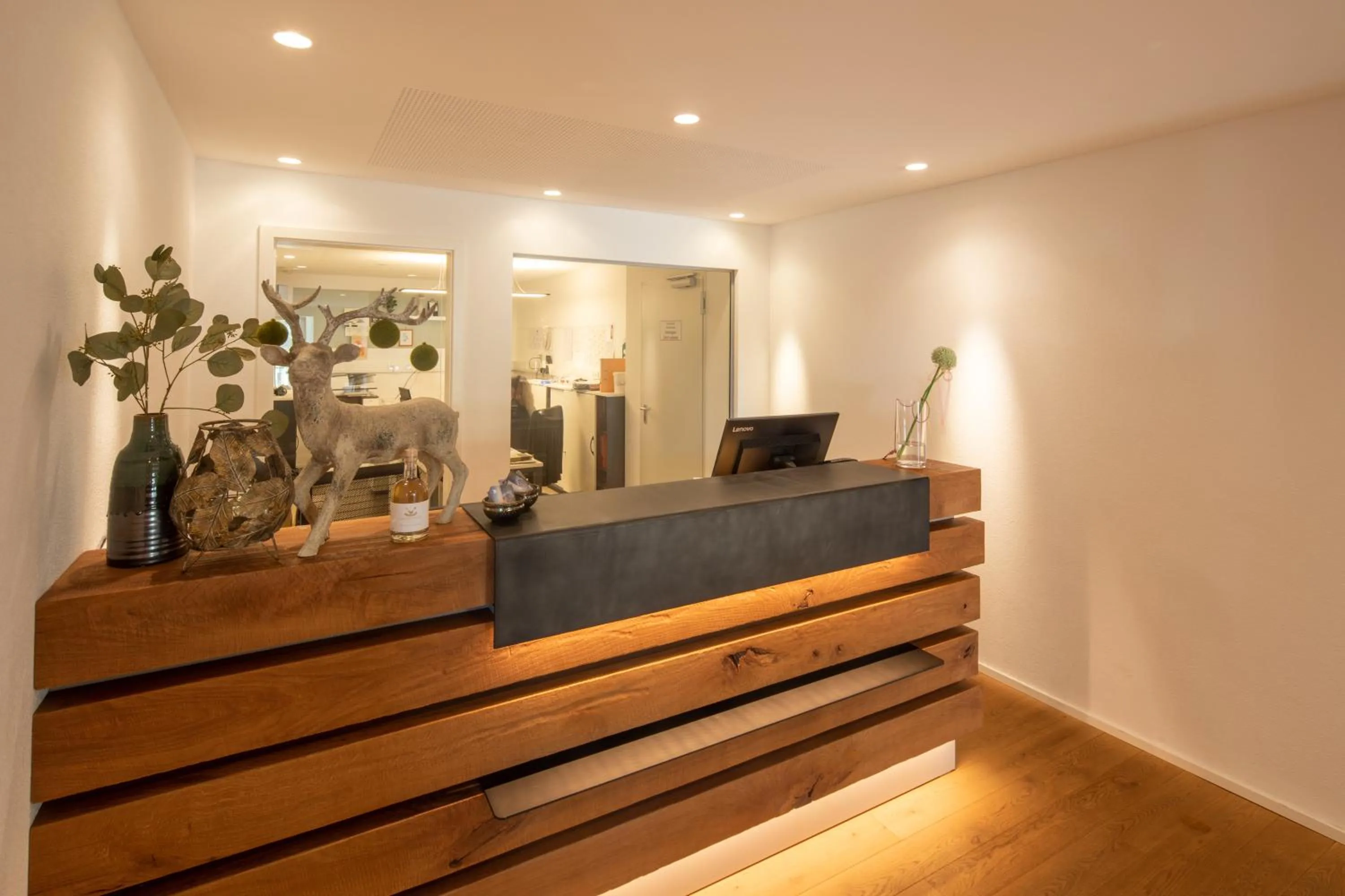 Lobby or reception in Buchnas Landhotel Saarschleife