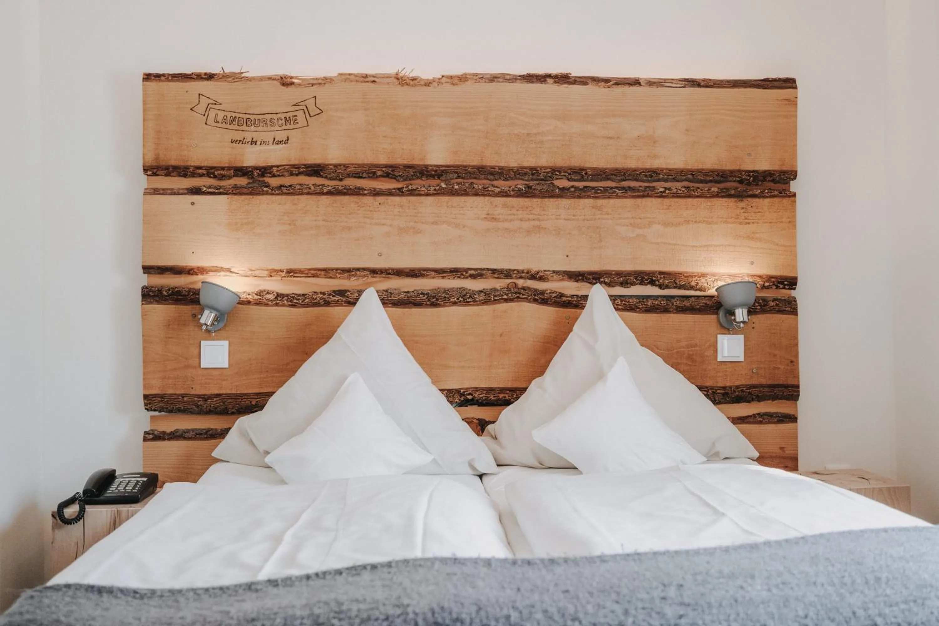 Bedroom, Bed in Buchnas Landhotel Saarschleife