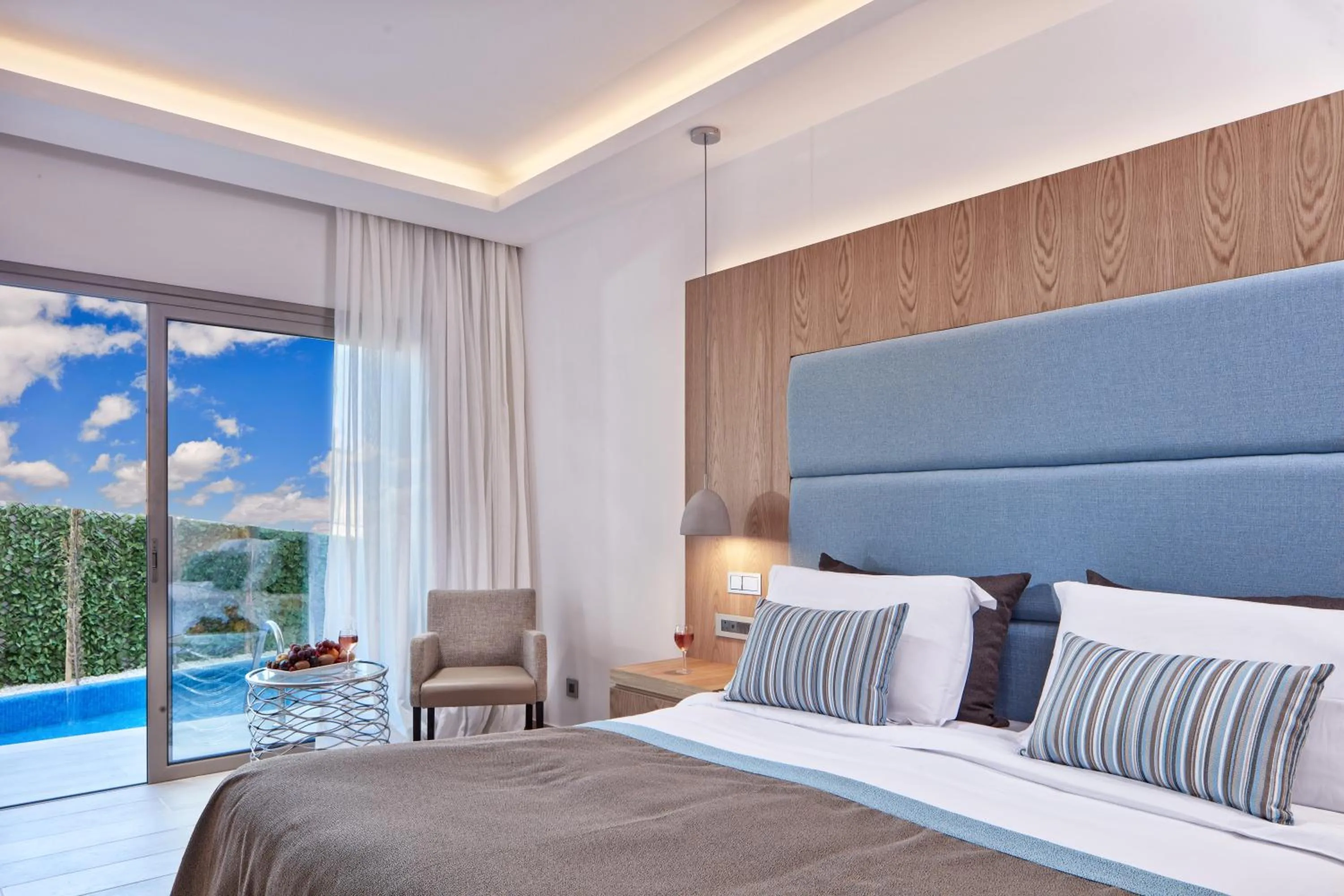 Bed in Atlantica Golden Beach Hotel - Adults Only