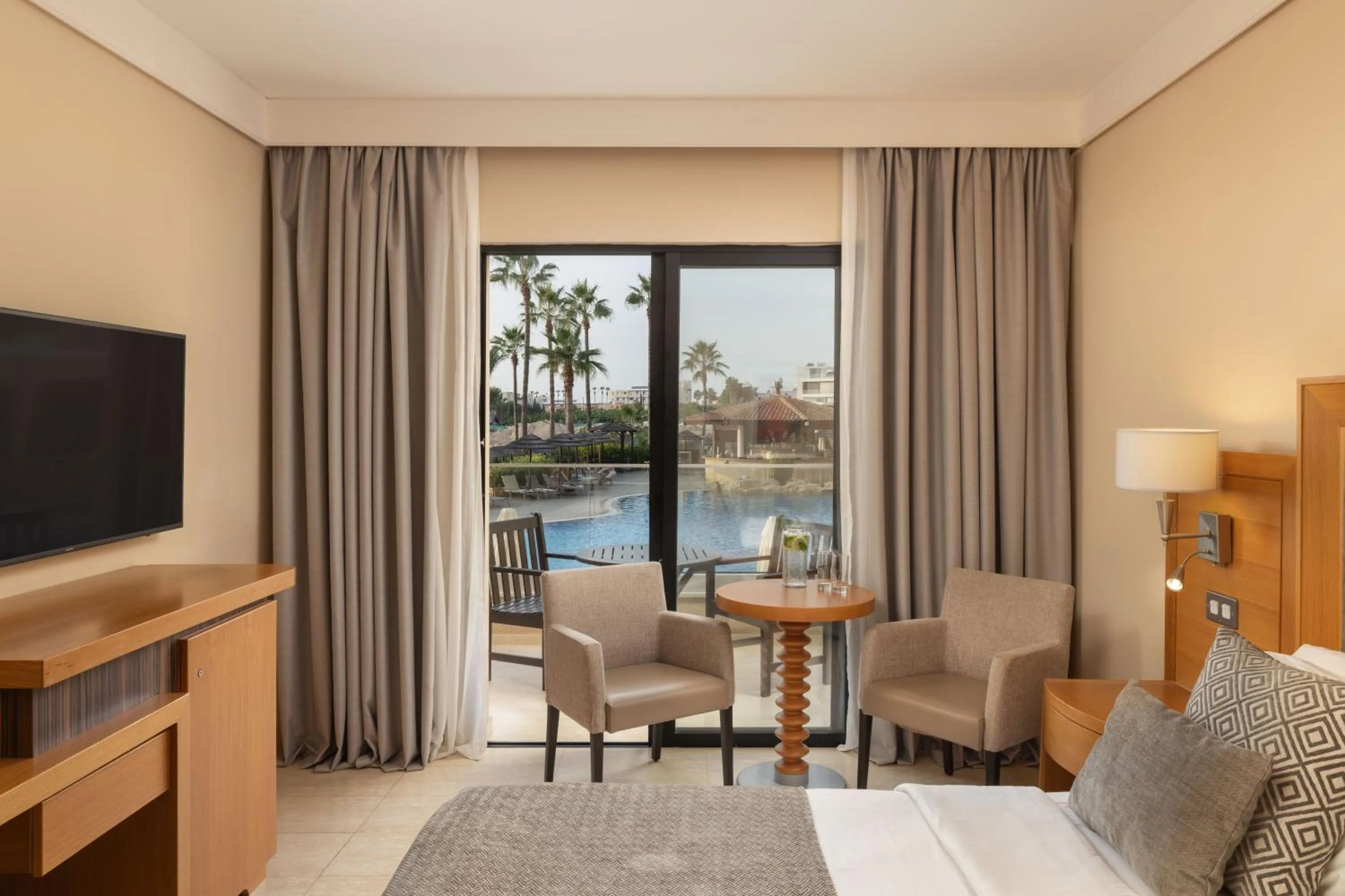 Bed in Atlantica Golden Beach Hotel - Adults Only