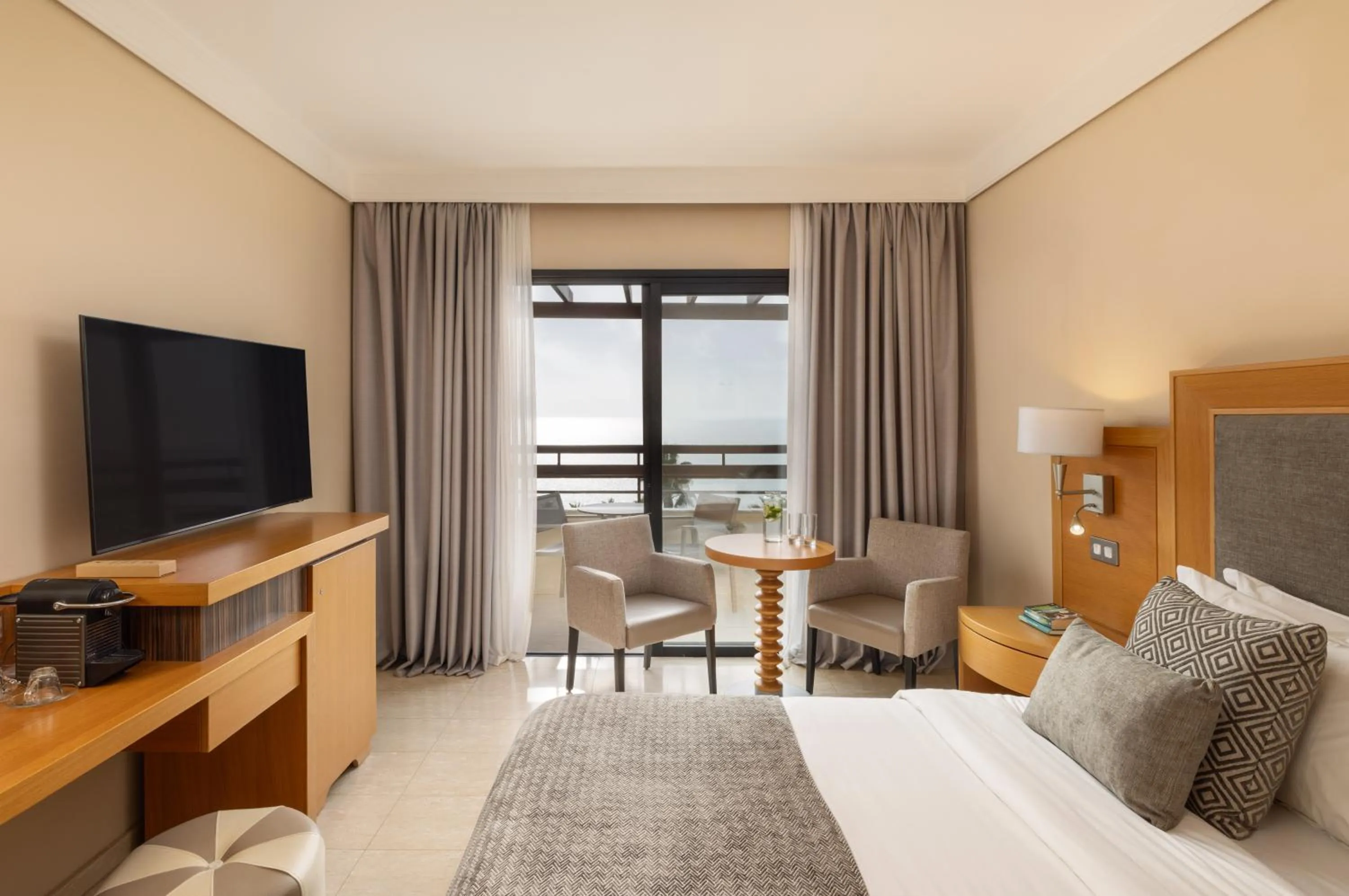 Bed in Atlantica Golden Beach Hotel - Adults Only