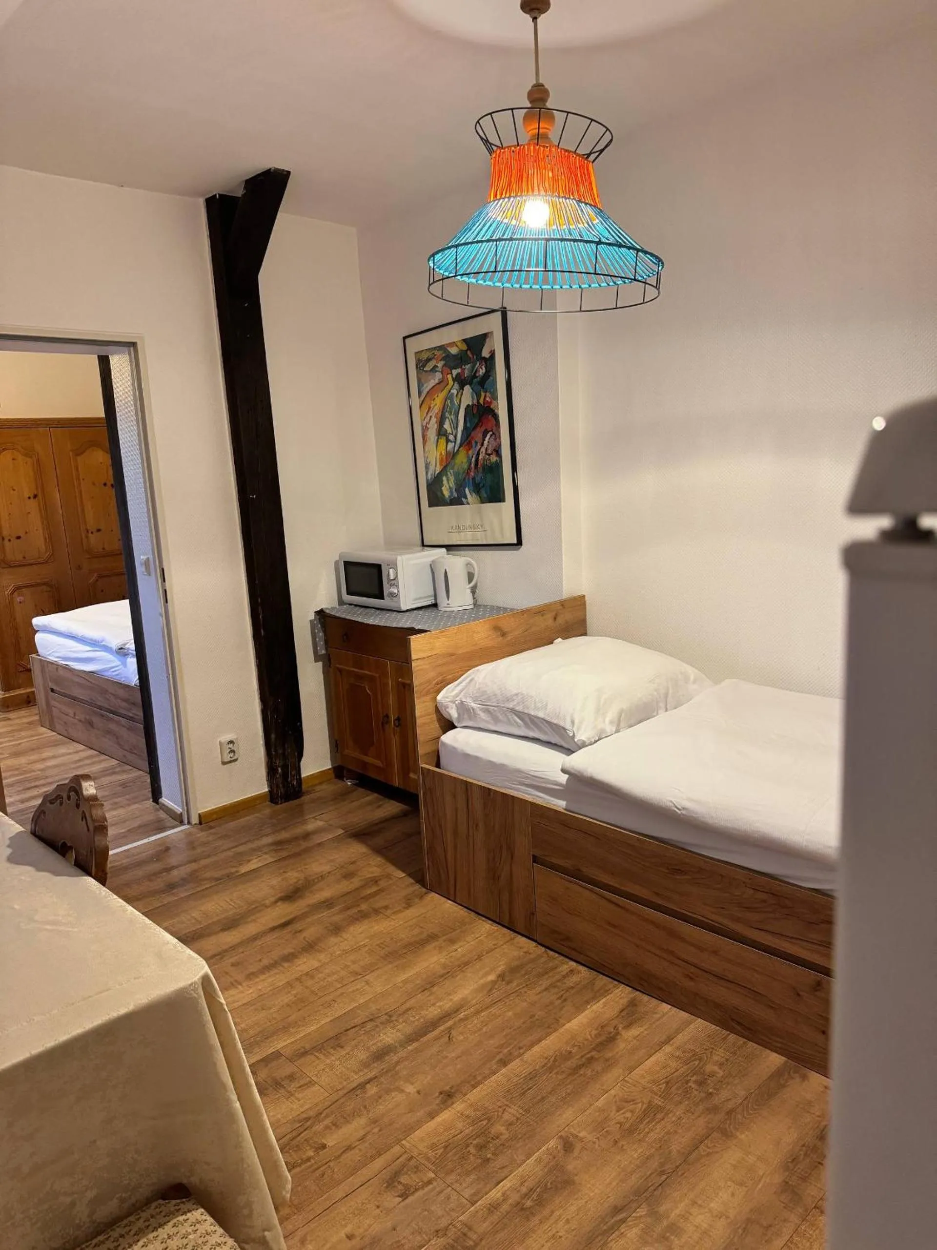 Bed in Landhotel Waldschänke