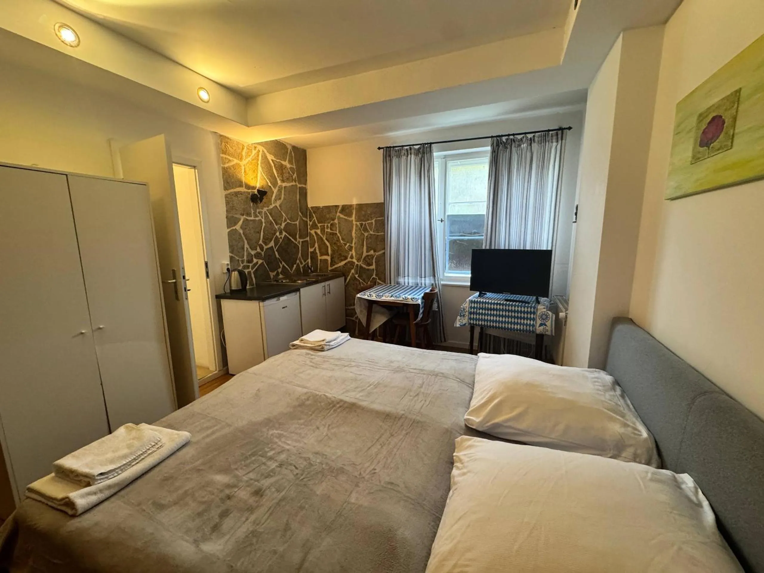 Bed in Landhotel Waldschänke