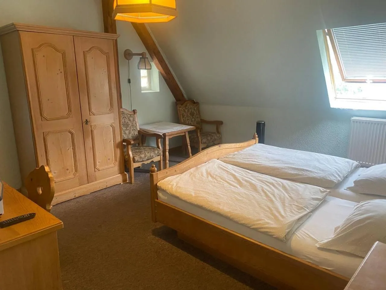 Bed in Landhotel Waldschänke