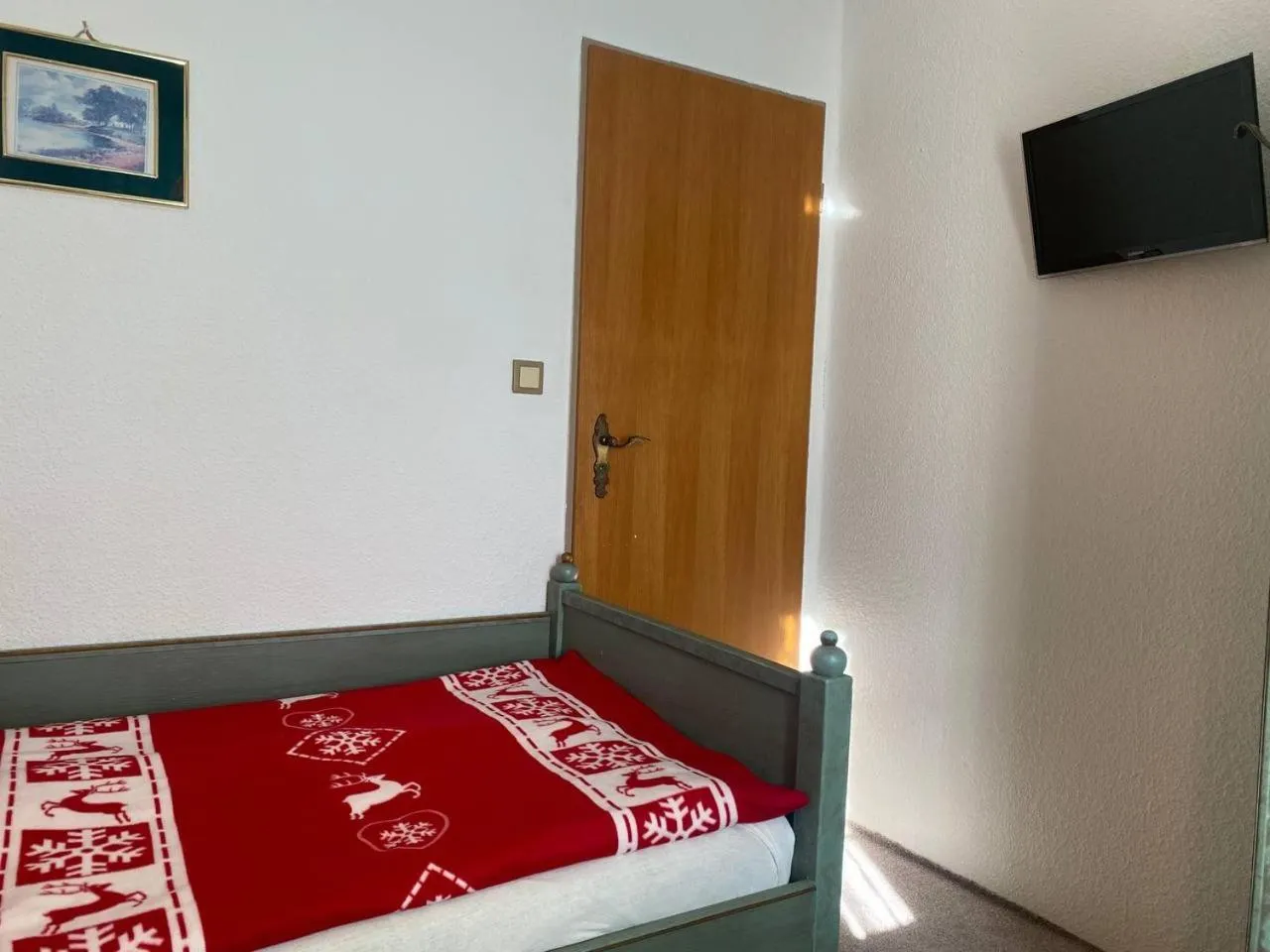 Bed in Landhotel Waldschänke