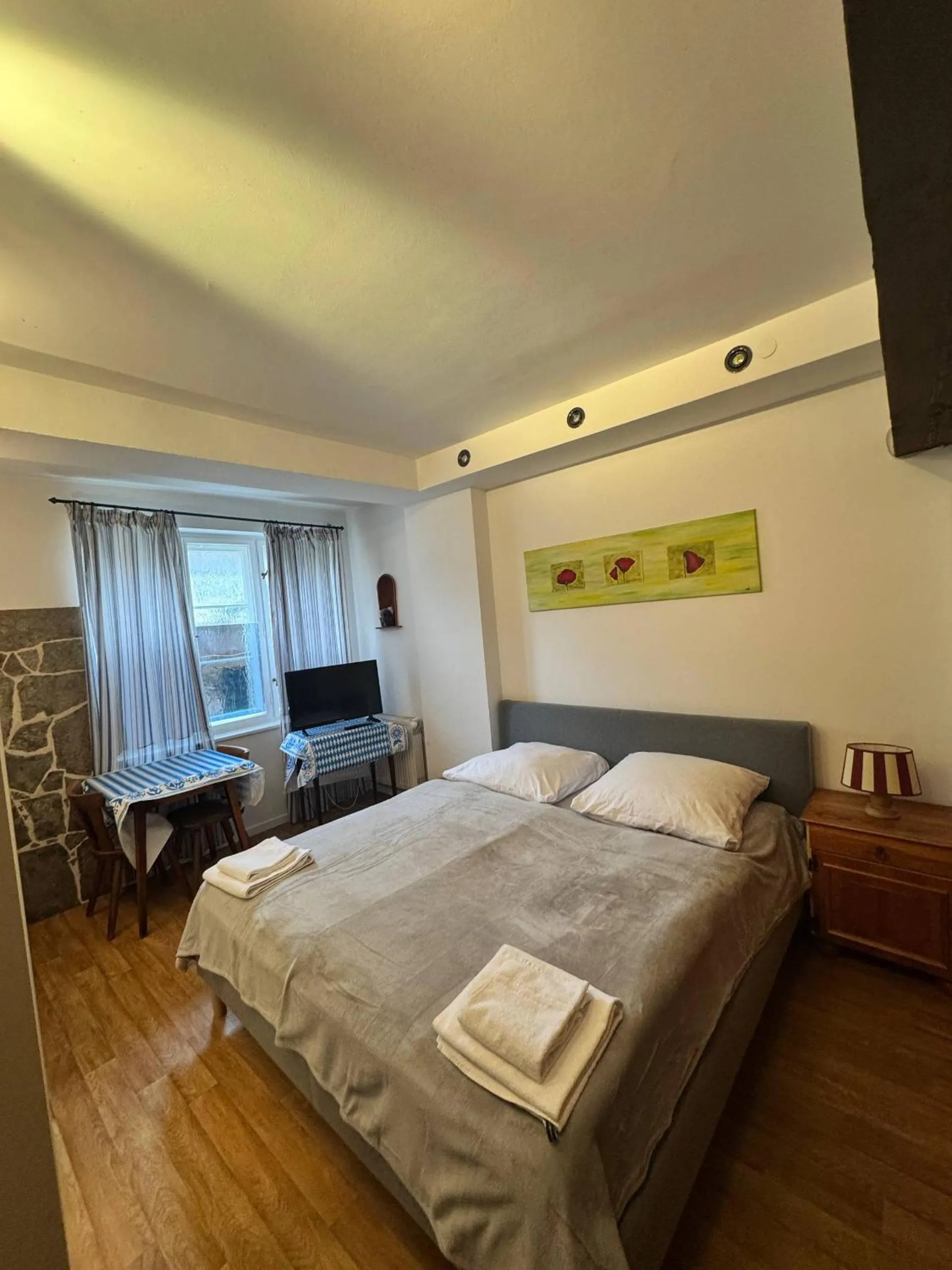 Bed in Landhotel Waldschänke