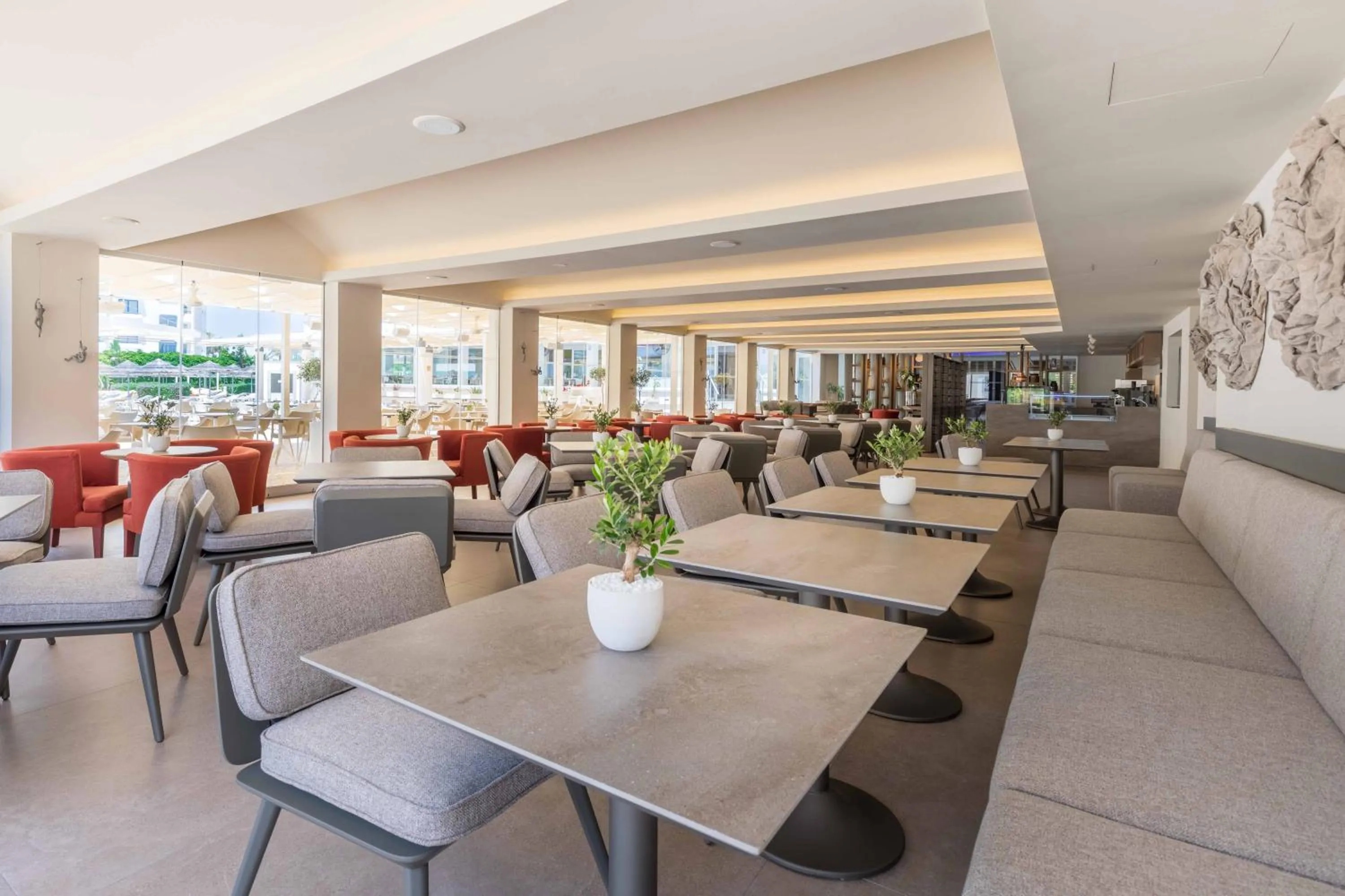 Lounge or bar in Tasia Maris Beach Hotel - Adults Only