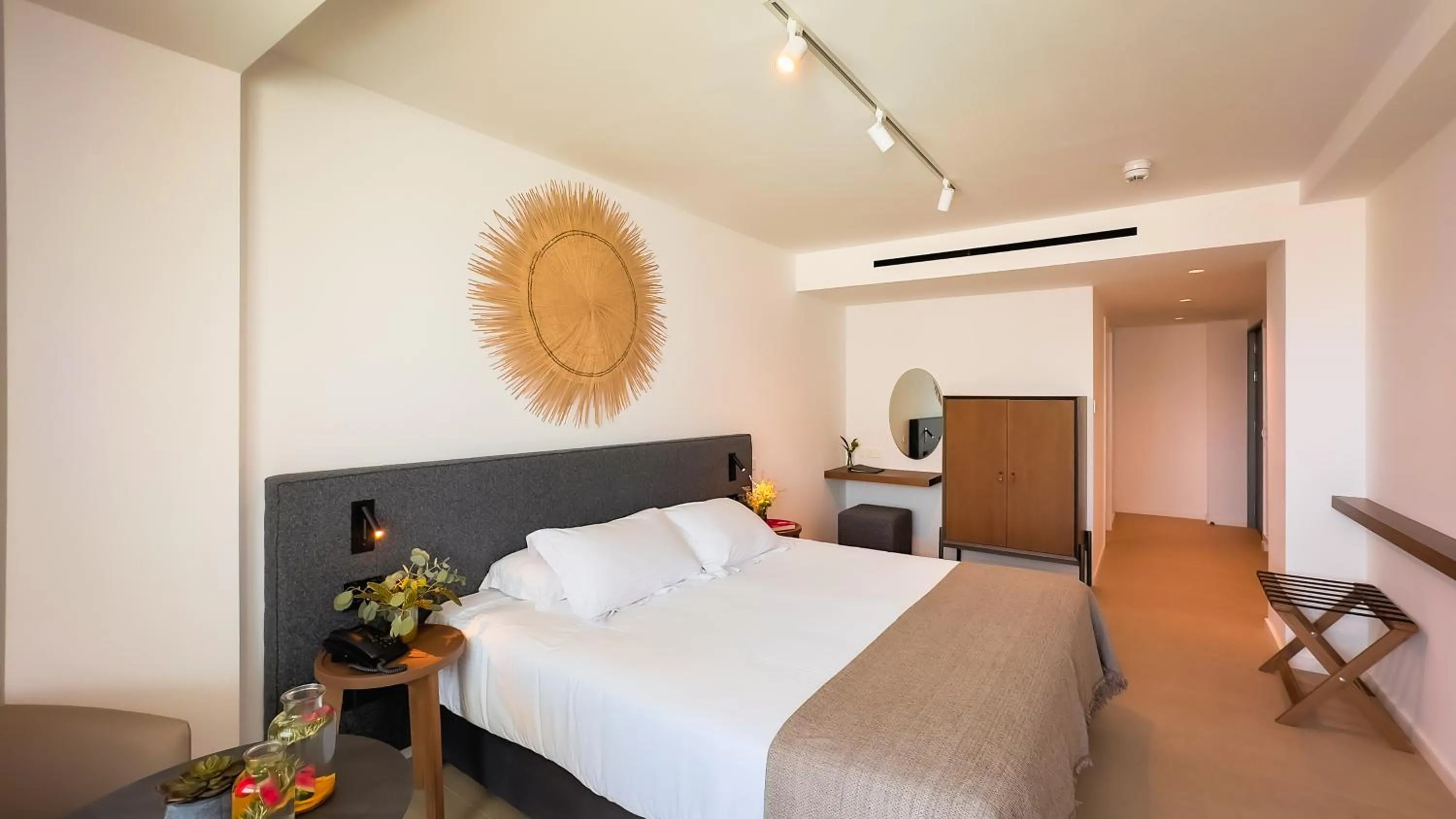 Bed in Tasia Maris Beach Hotel - Adults Only