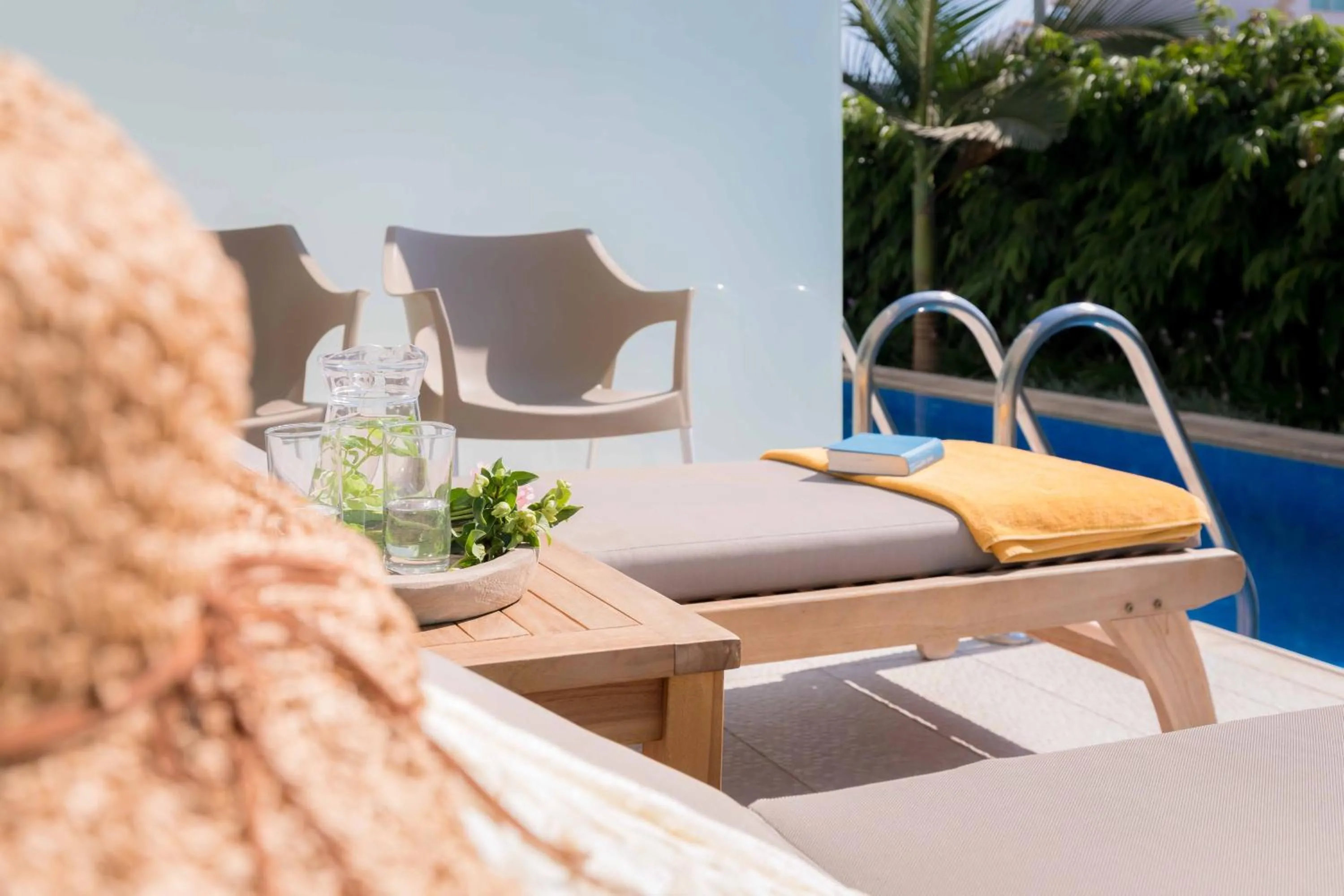 Balcony/Terrace in Tasia Maris Beach Hotel - Adults Only