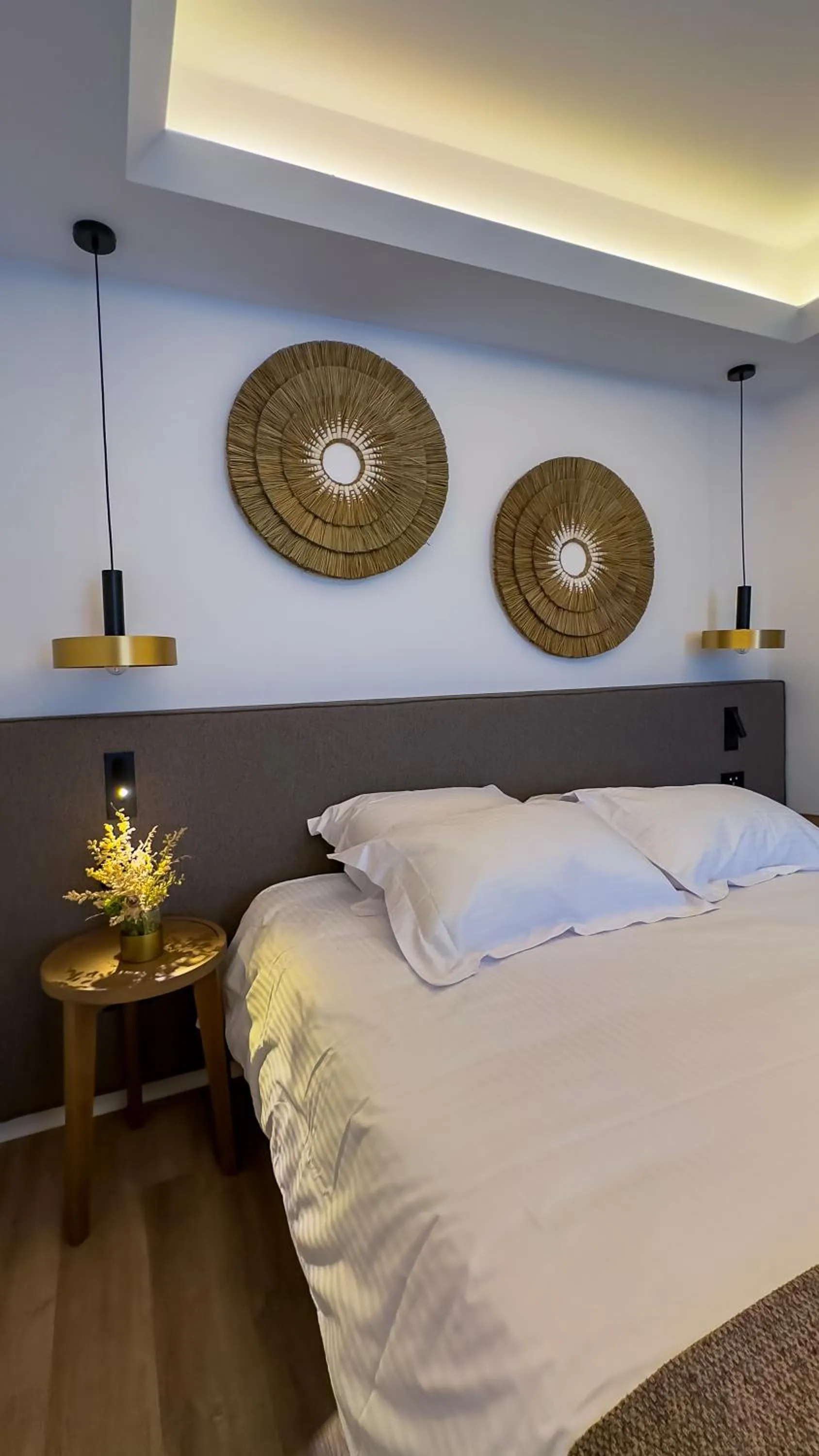 Bed in Tasia Maris Beach Hotel - Adults Only