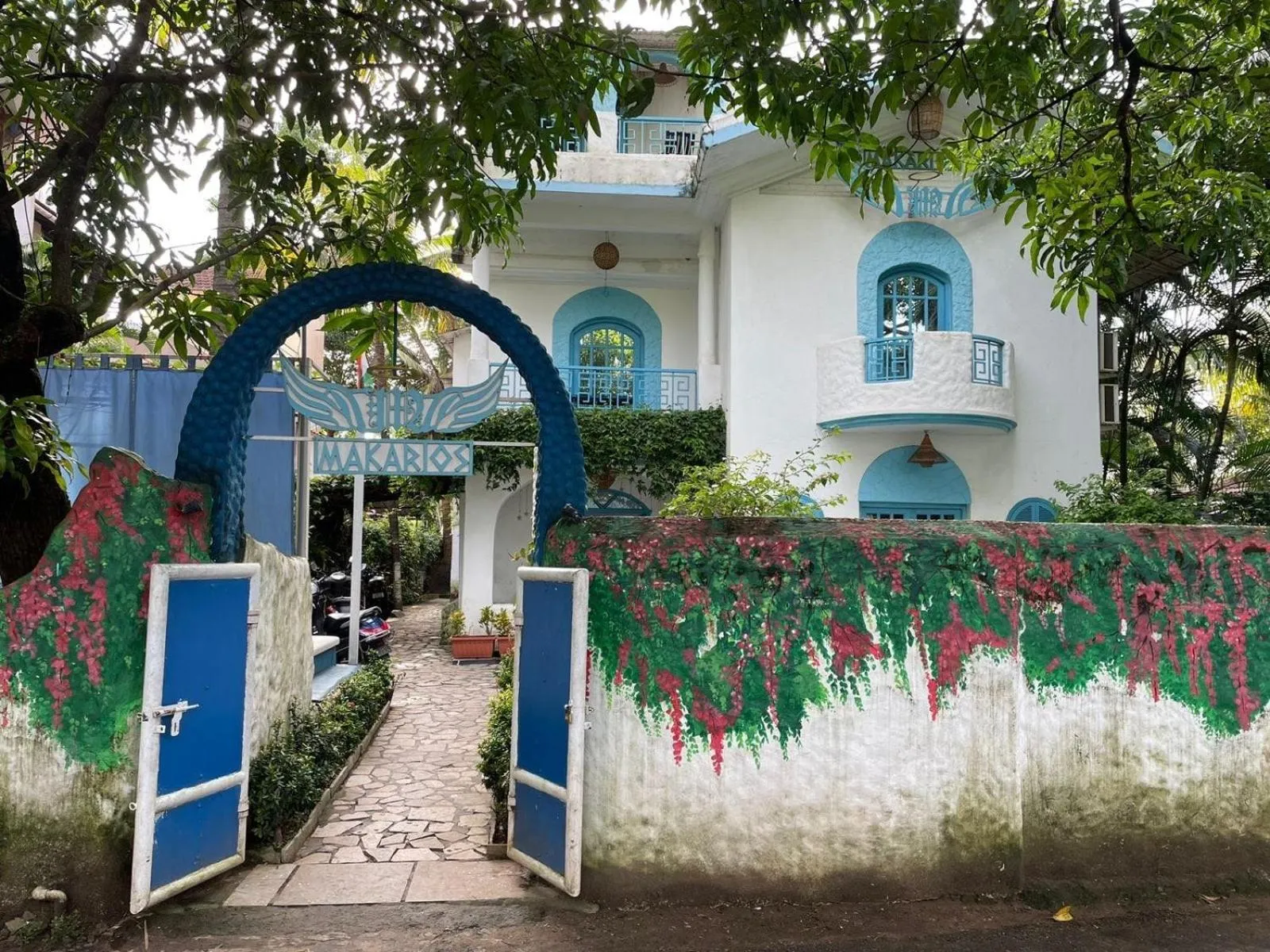 Facade/entrance in Makarios Boutique Hotel
