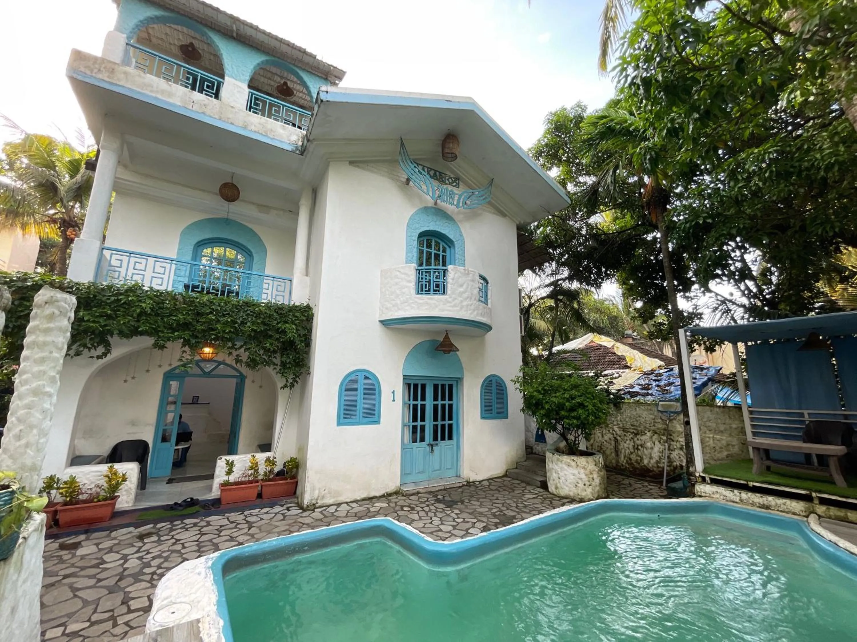 Facade/entrance in Makarios Boutique Hotel