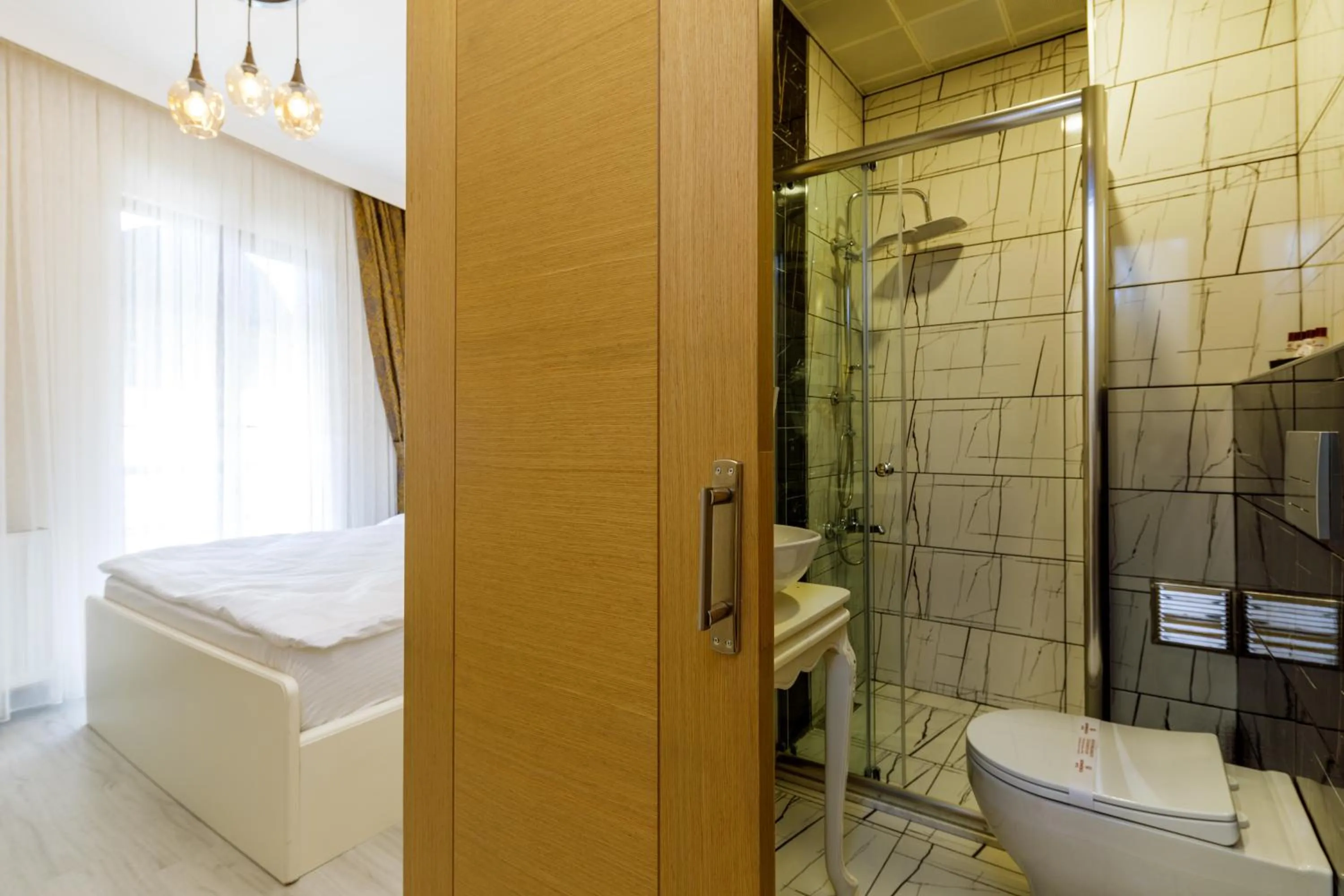 Bathroom in Germenicia Hotel