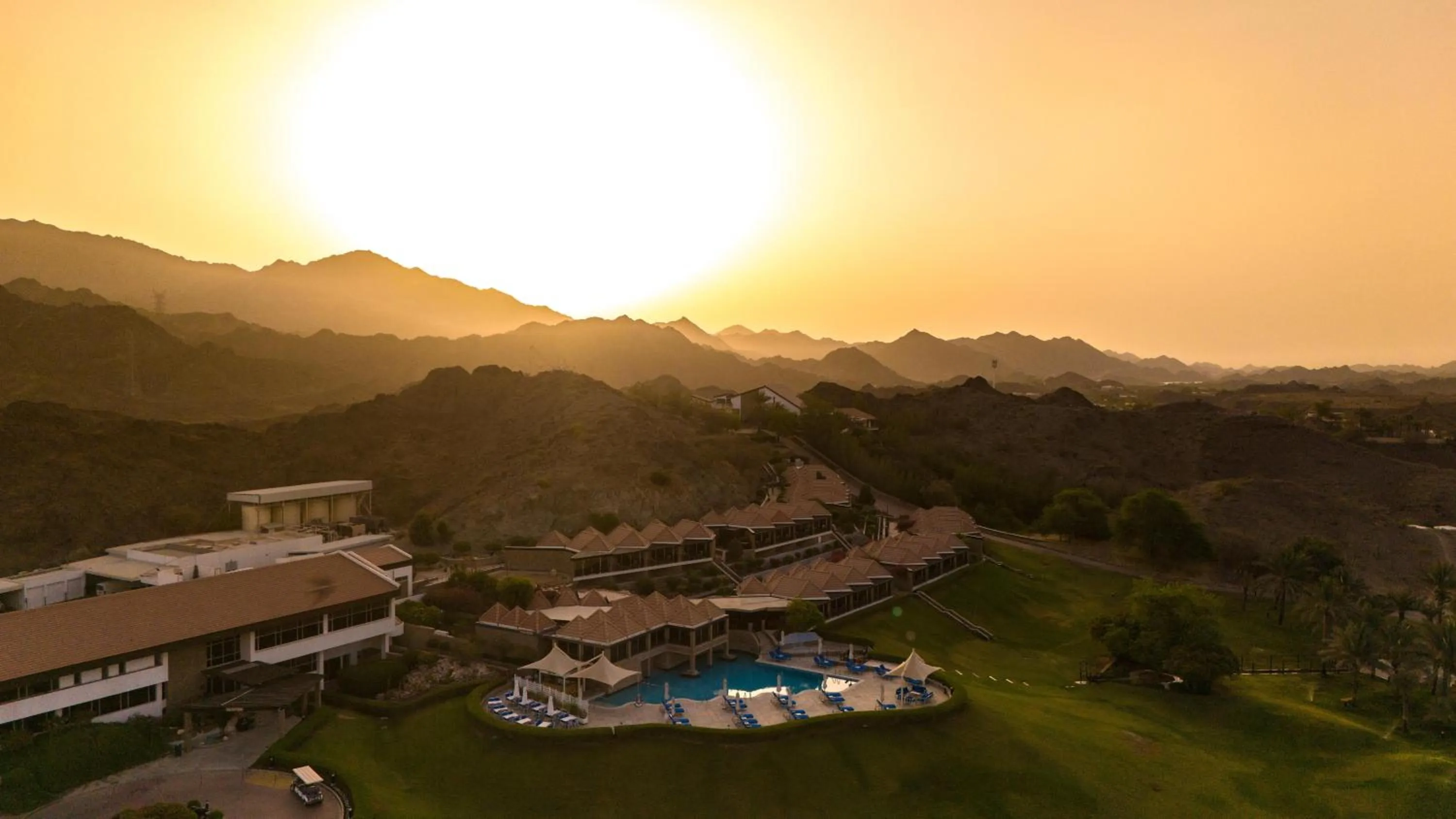 Natural landscape in JA Hatta Fort Hotel