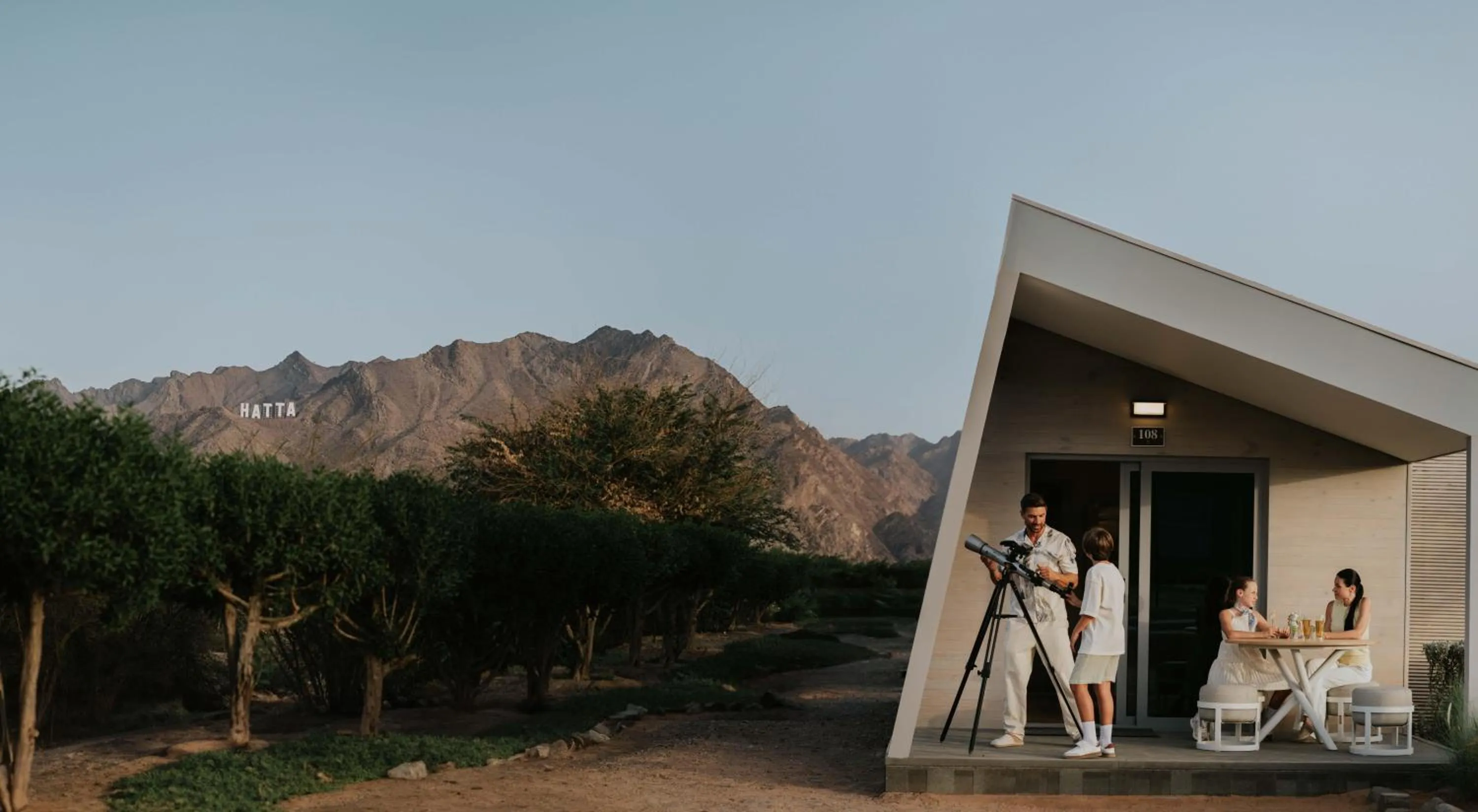 Area and facilities in JA Hatta Fort Hotel