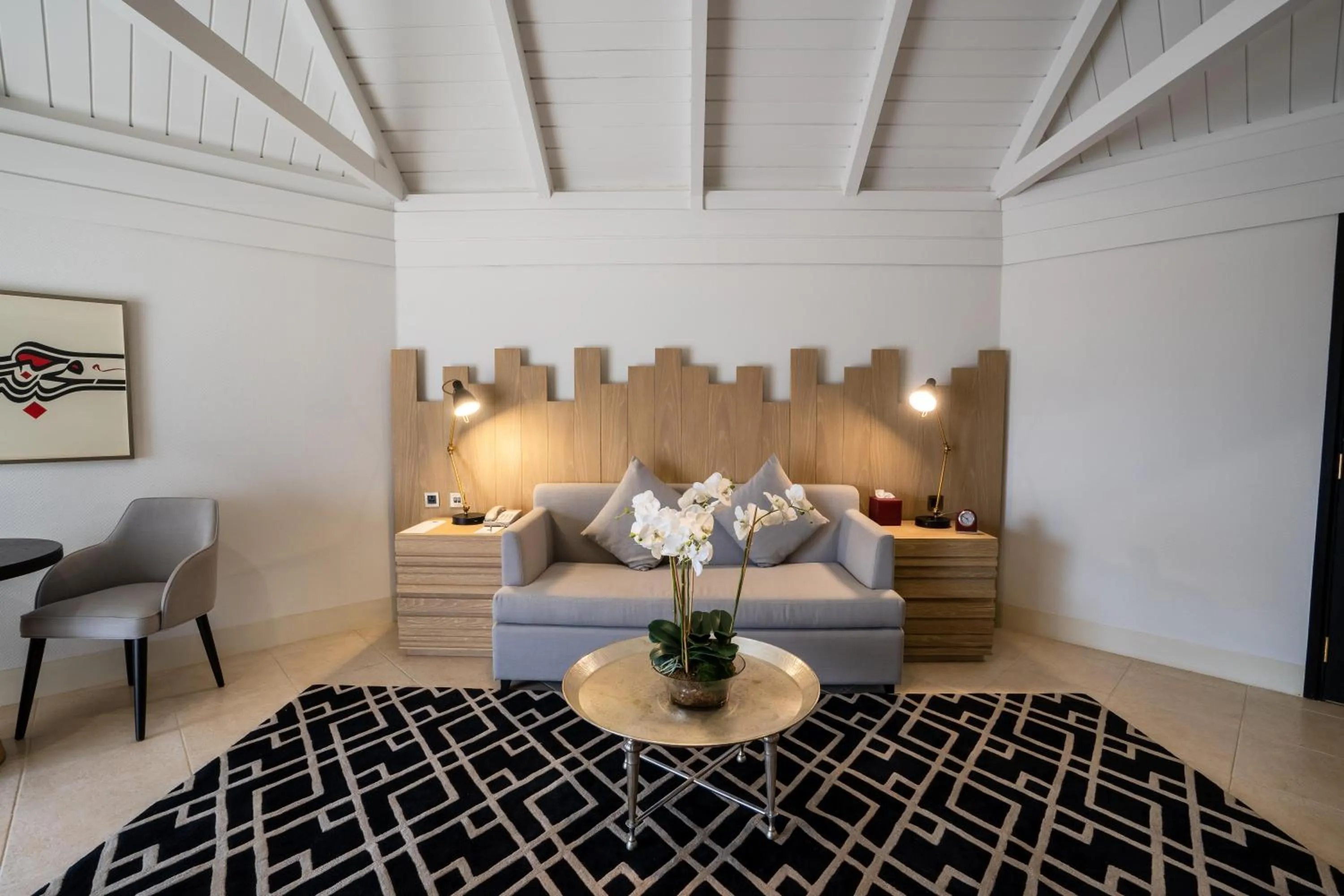 Photo of the whole room, Bed in JA Hatta Fort Hotel