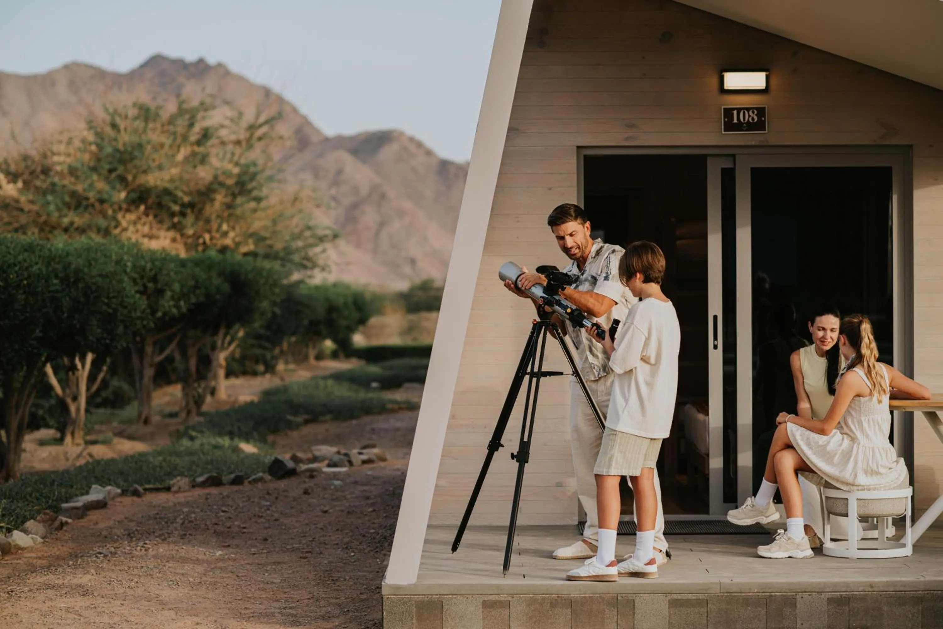 Area and facilities in JA Hatta Fort Hotel