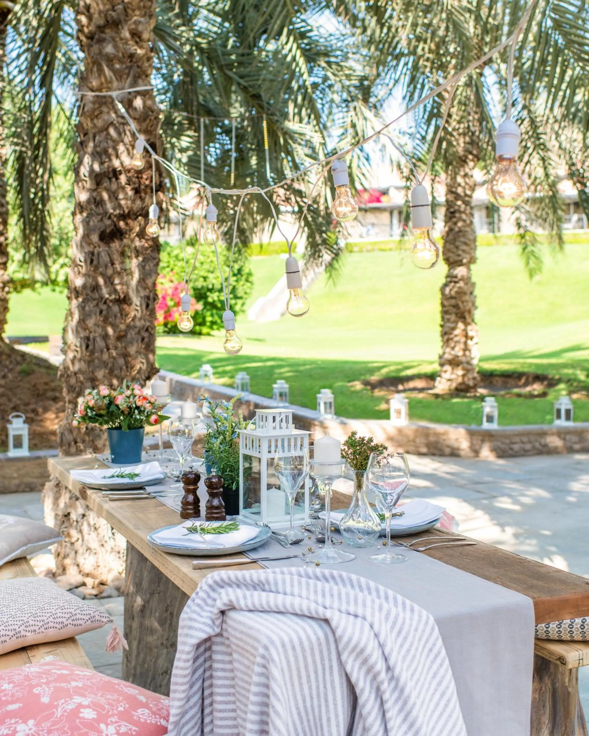 Garden in JA Hatta Fort Hotel