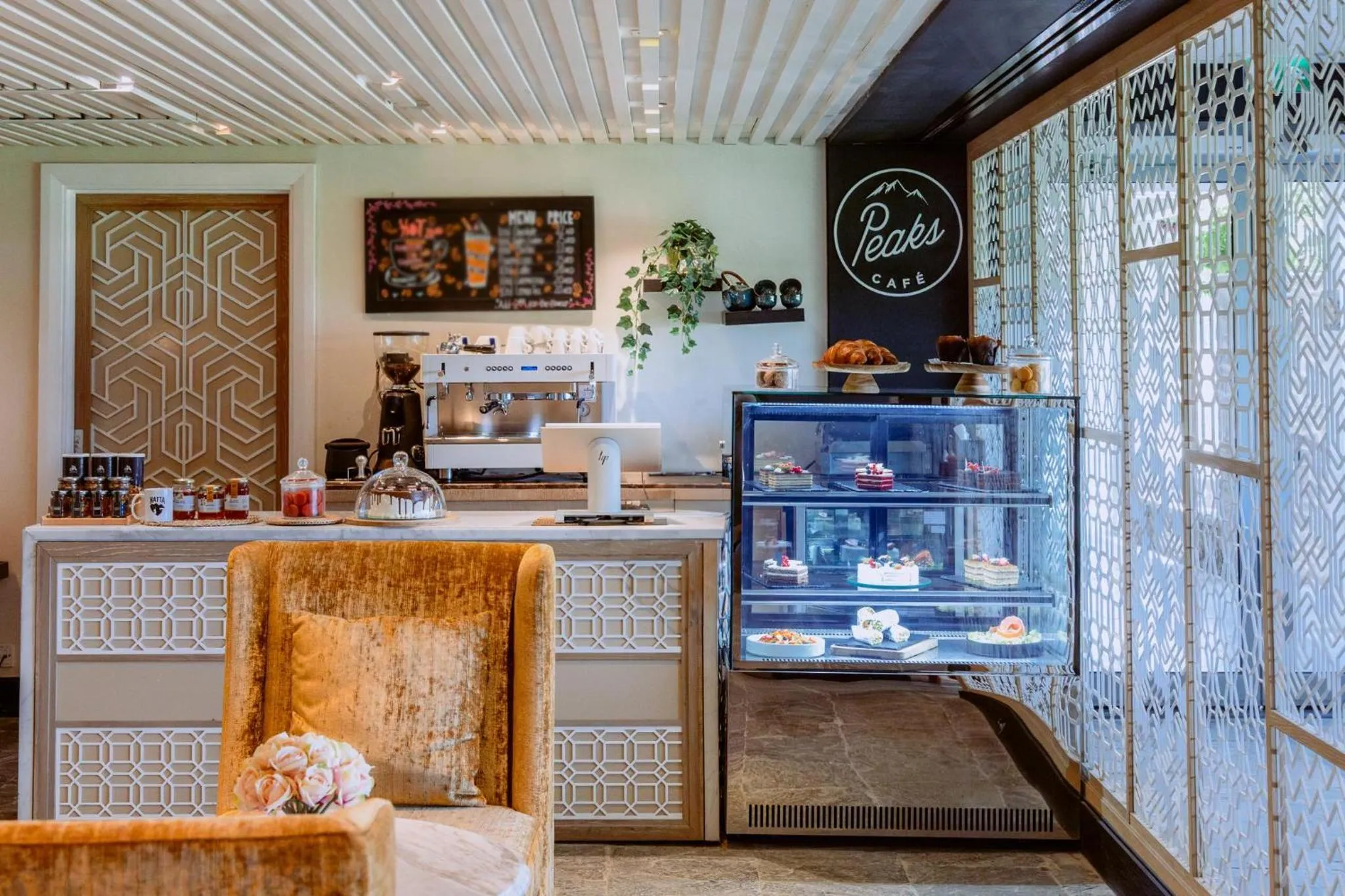 Lobby or reception in JA Hatta Fort Hotel