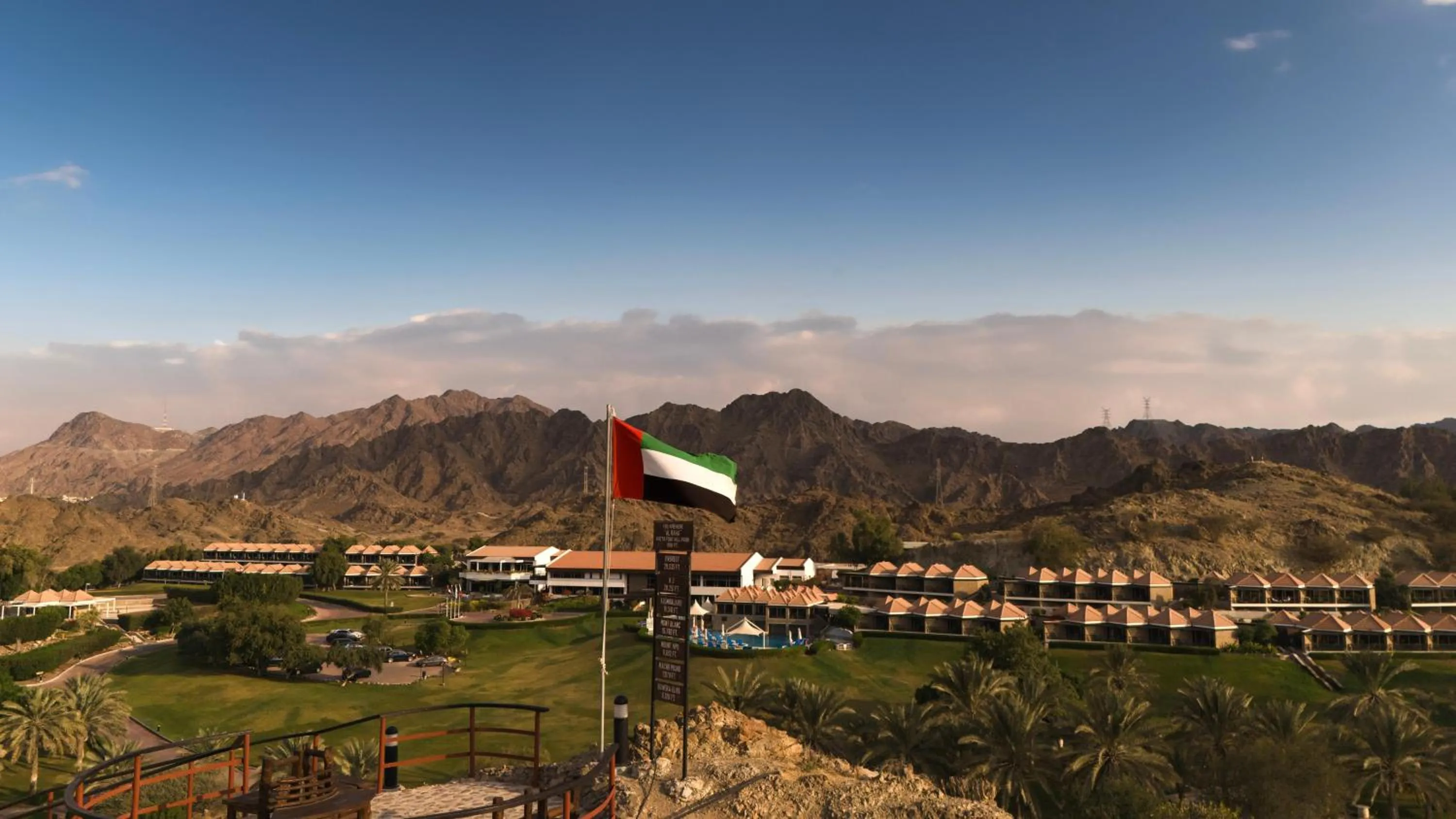 Natural landscape in JA Hatta Fort Hotel