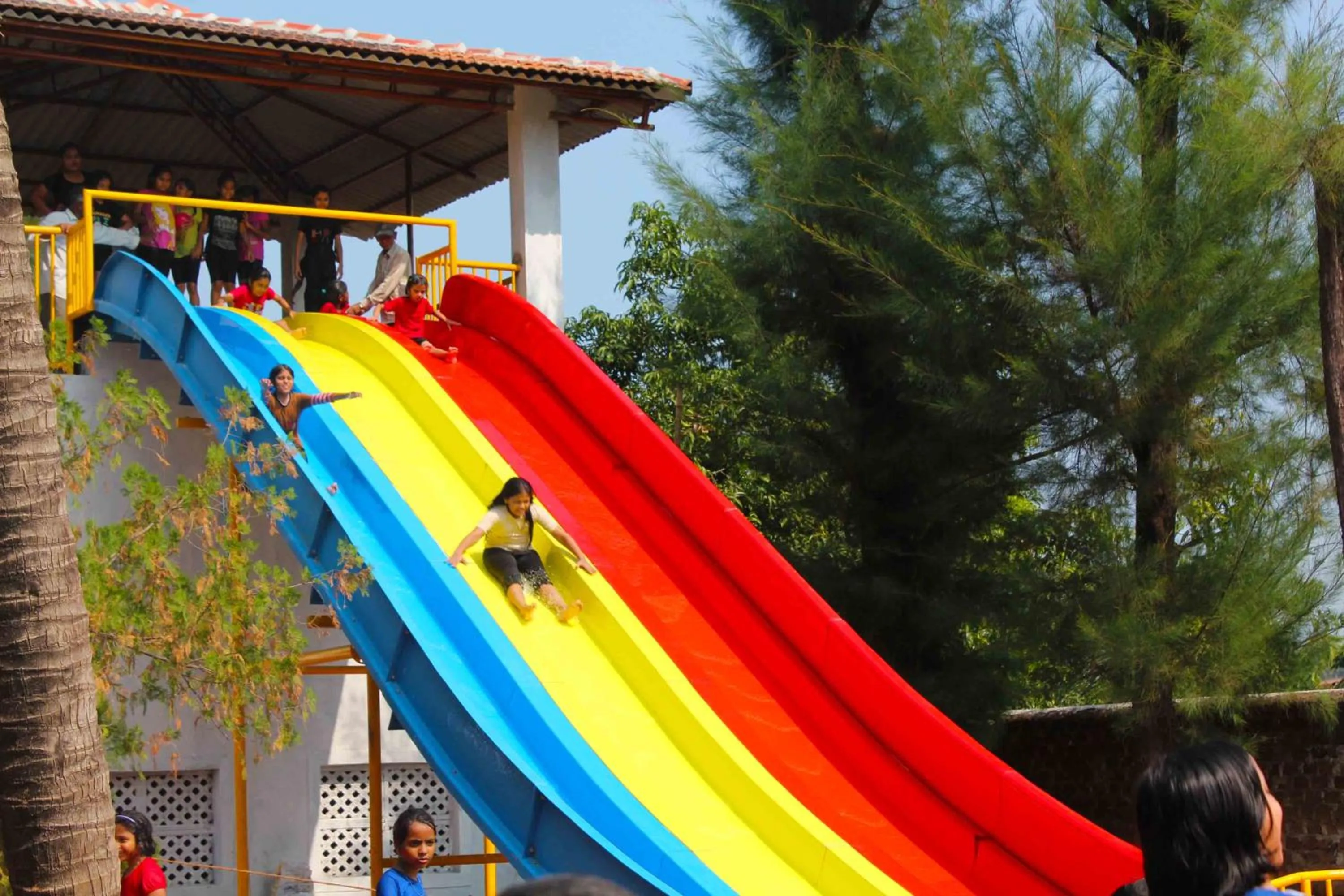 Aqua park in Pinewood Resort