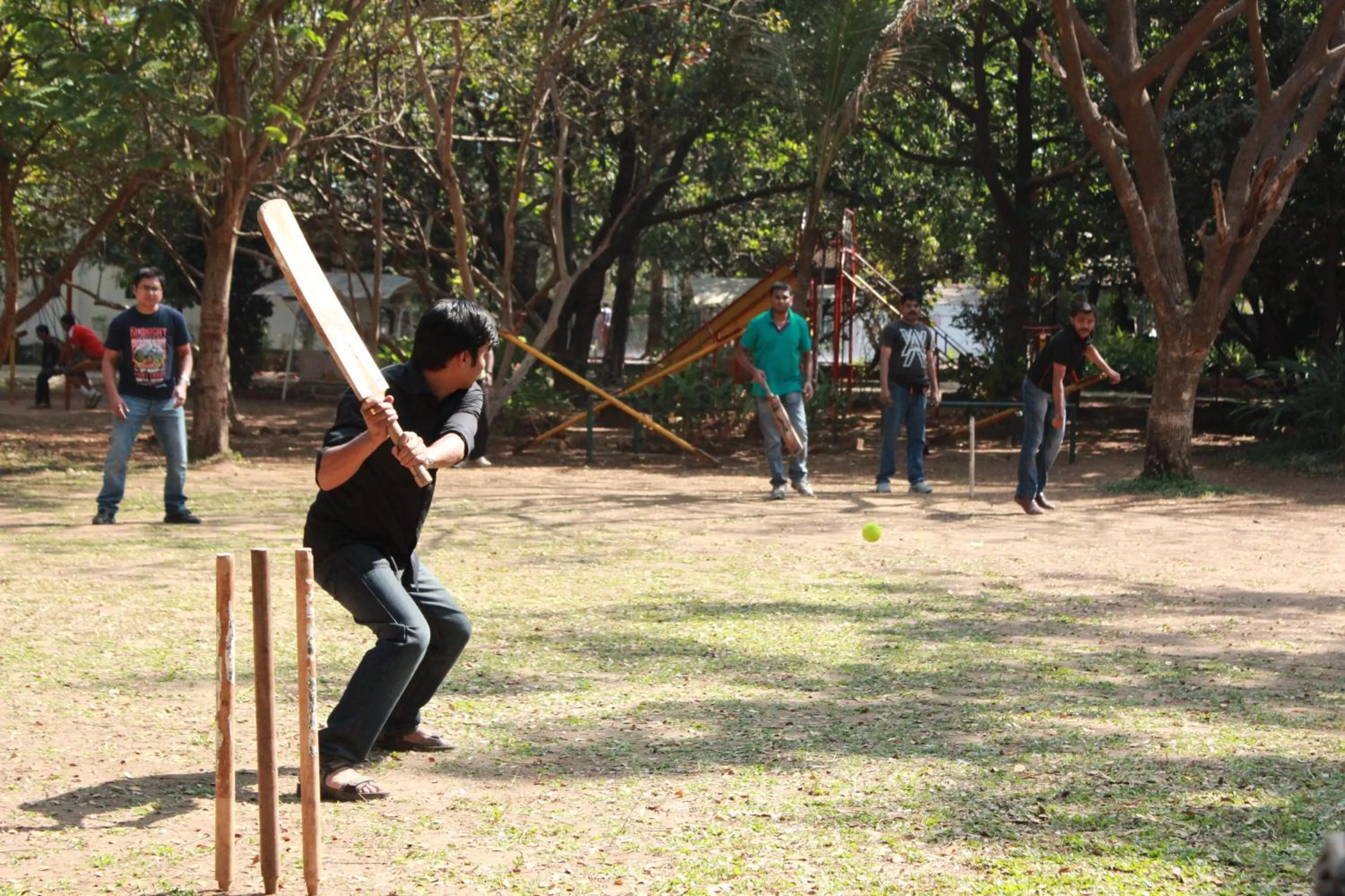 People in Pinewood Resort