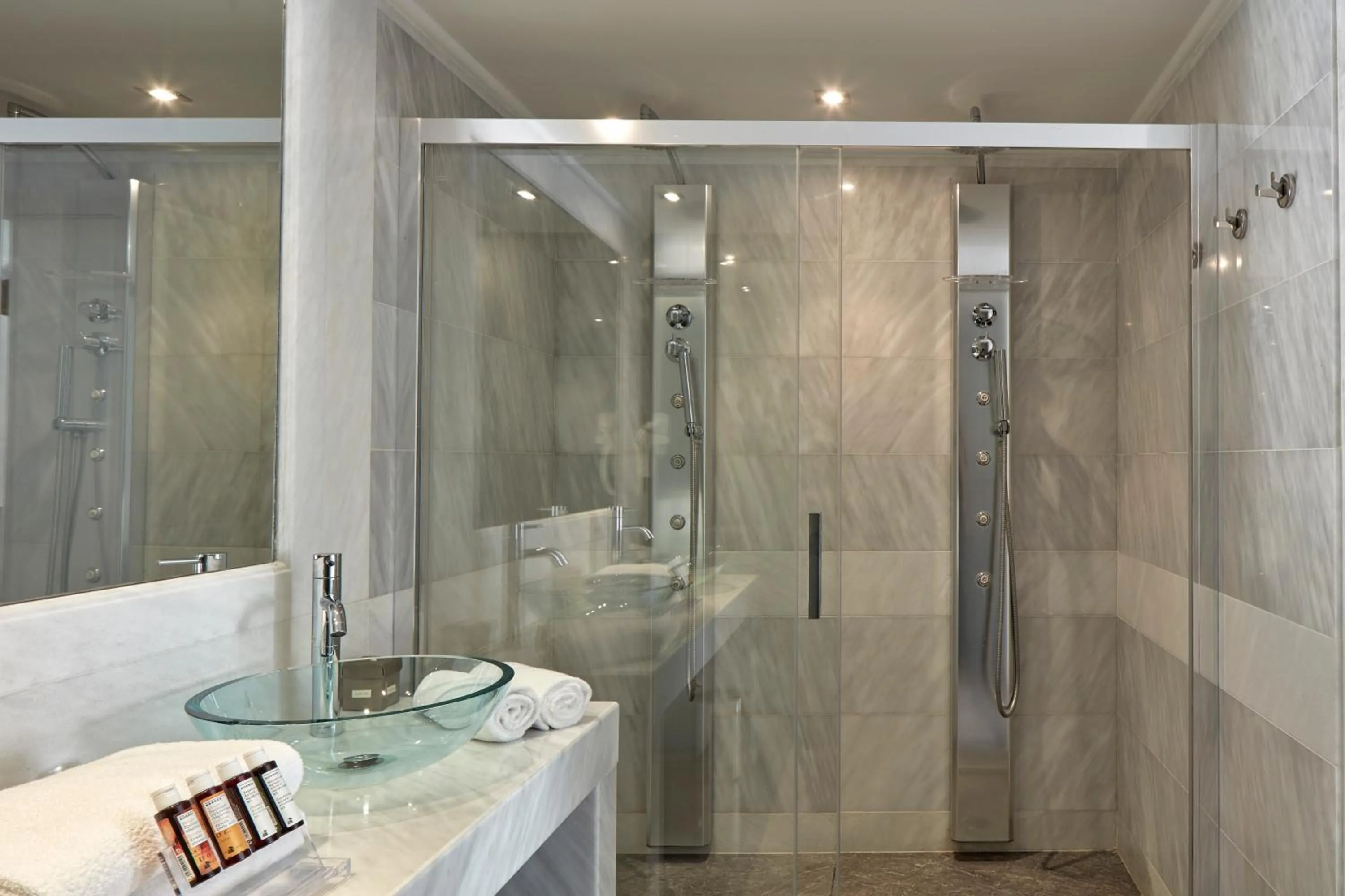Shower in Atlantica Grand Mediterraneo Resort - Adults Only