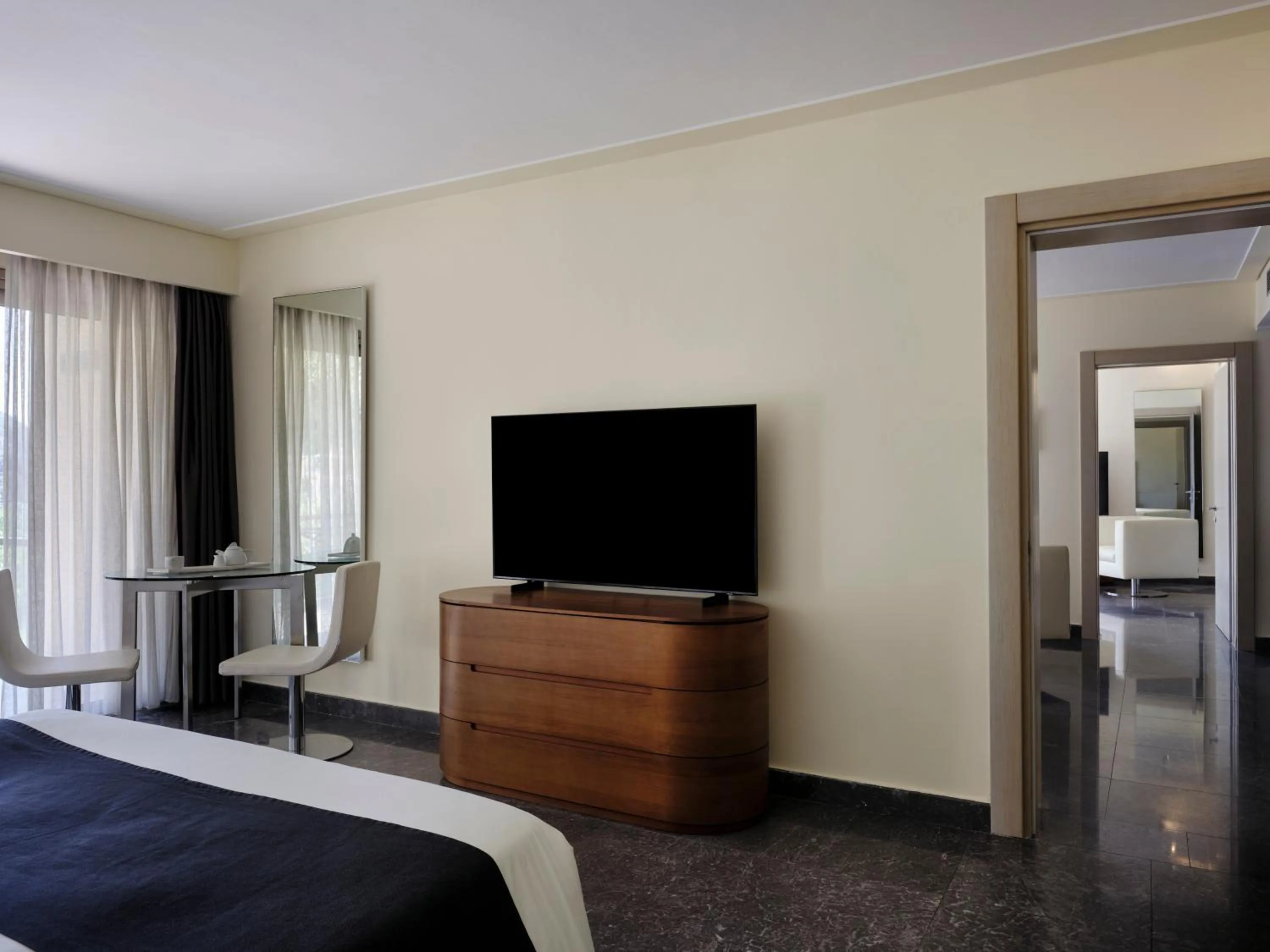 Bedroom, Bed in Atlantica Grand Mediterraneo Resort - Adults Only