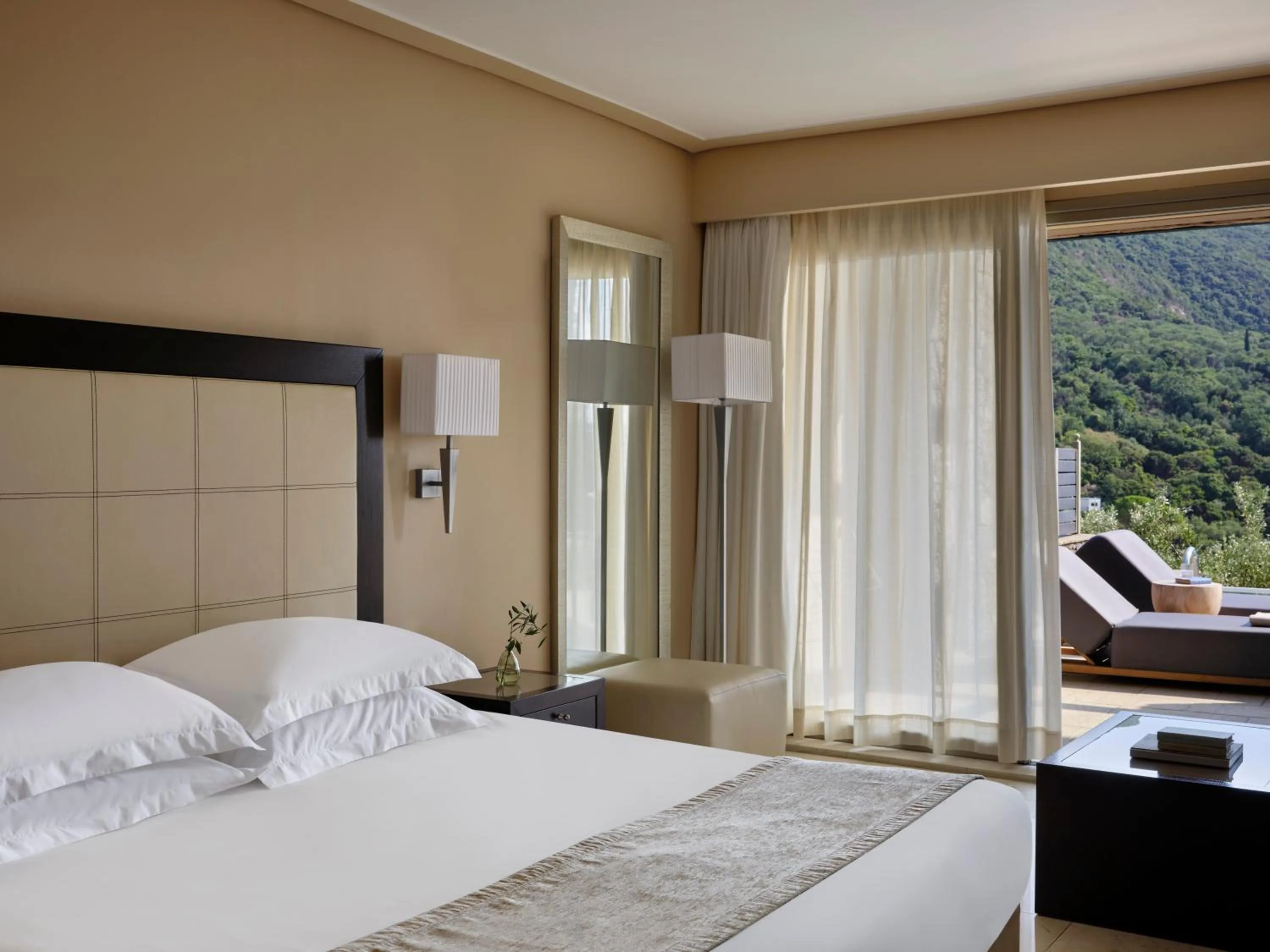 Bed in Atlantica Grand Mediterraneo Resort - Adults Only