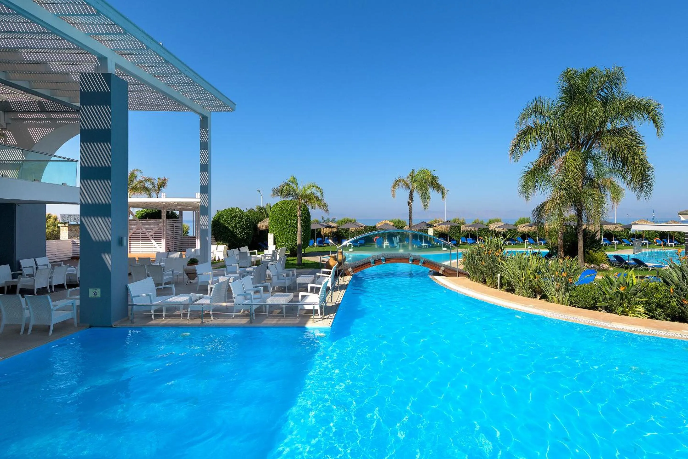 Swimming pool in Oceanis Beach Hotel