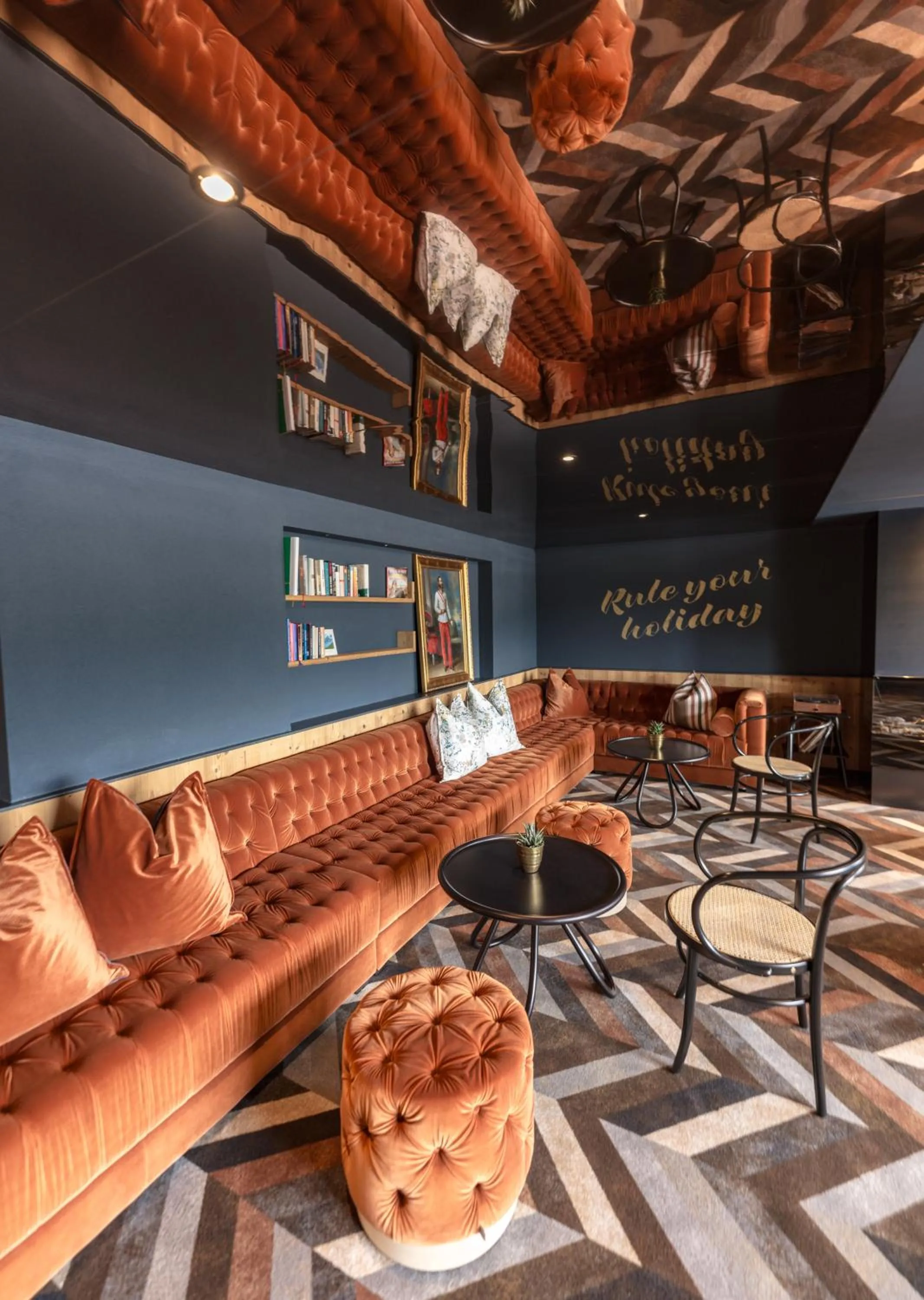 Communal lounge/ TV room in Appartements Erzherzog Johann