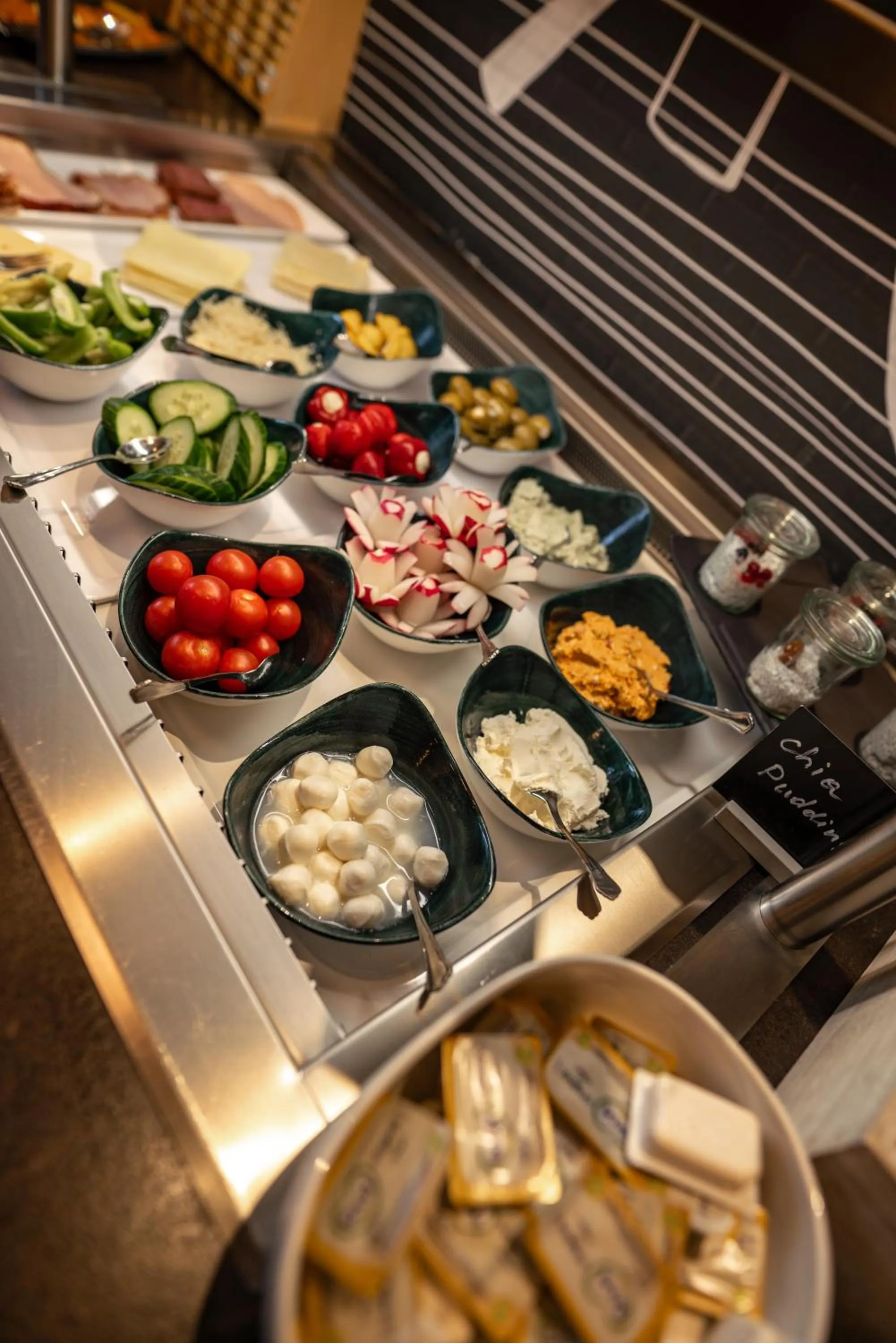 Buffet breakfast in Appartements Erzherzog Johann