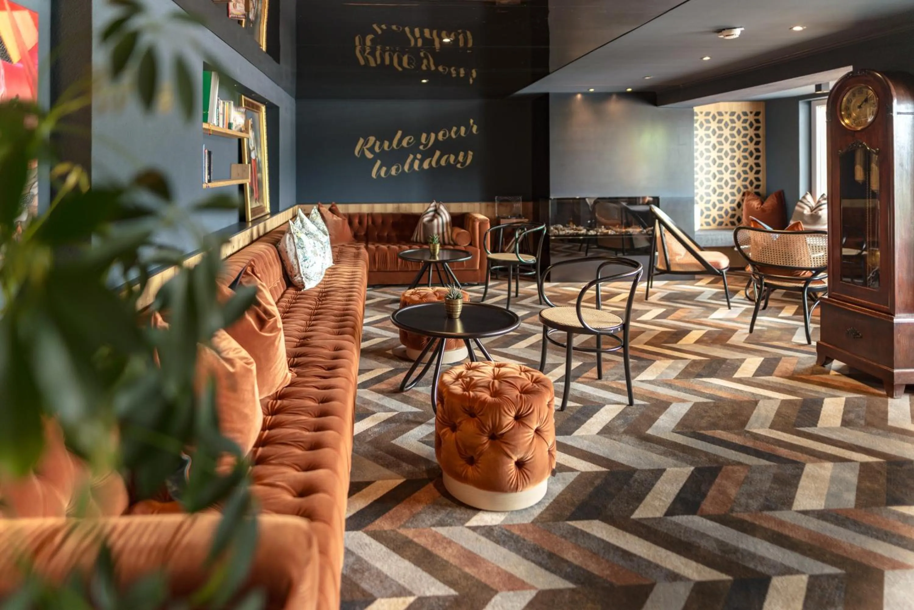 Communal lounge/ TV room in Appartements Erzherzog Johann